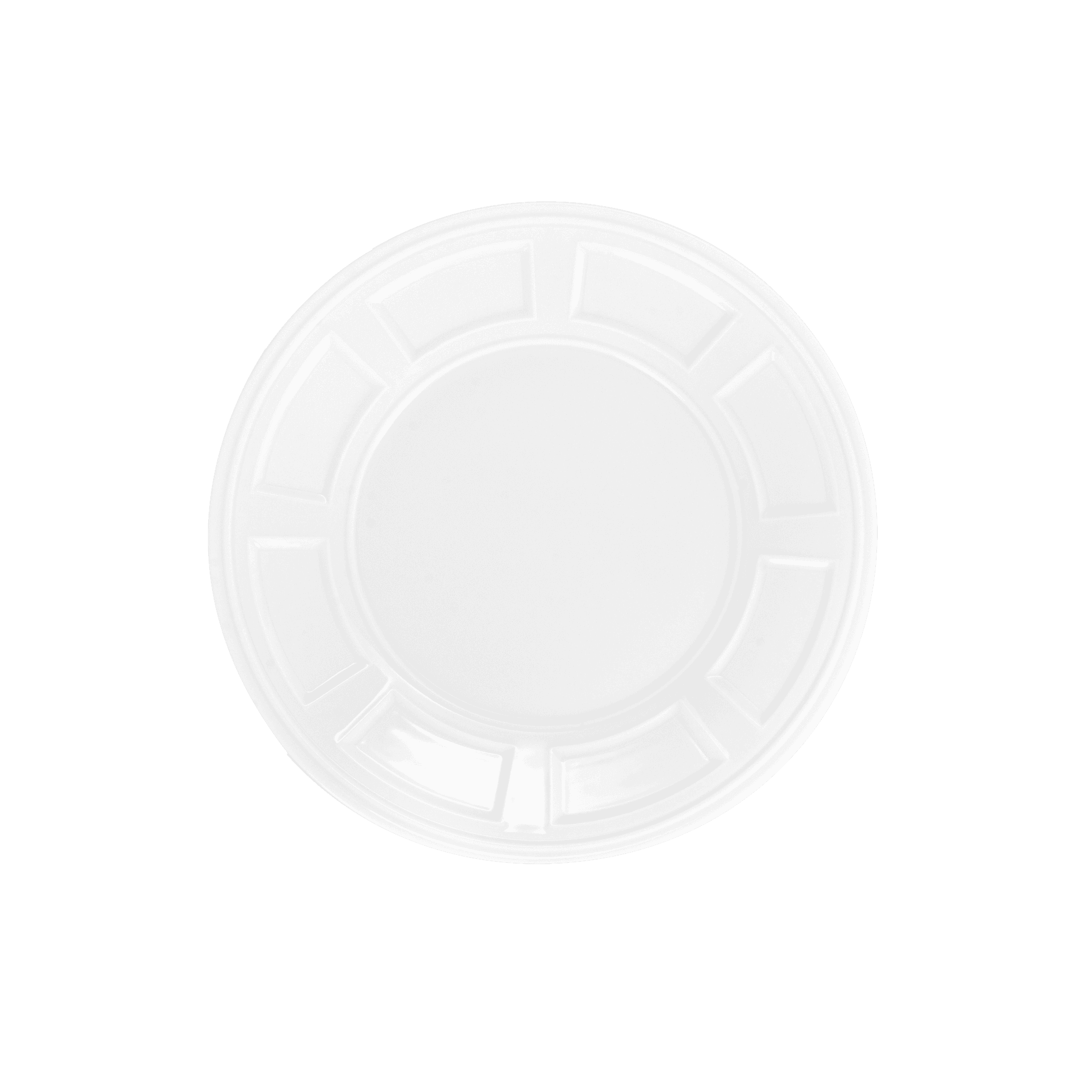 Plato para Ensalada Naxos White