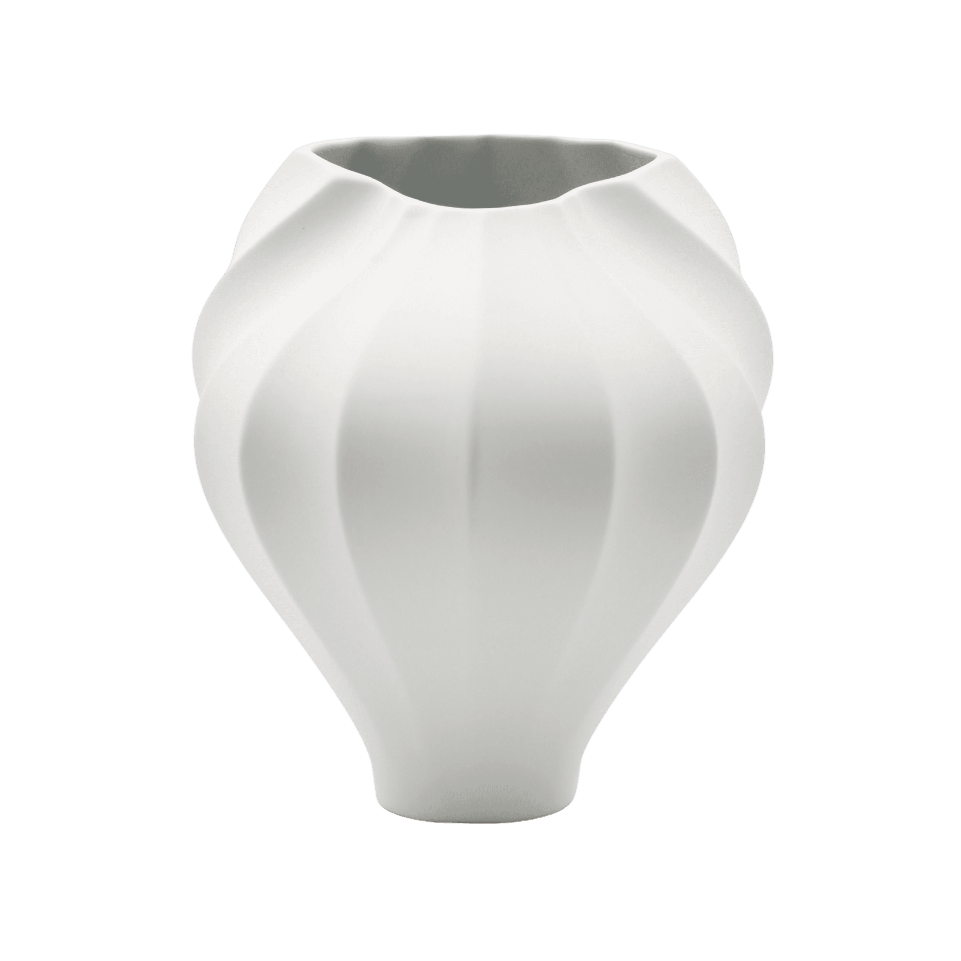 Jarron Valise A Porcelana Blanco