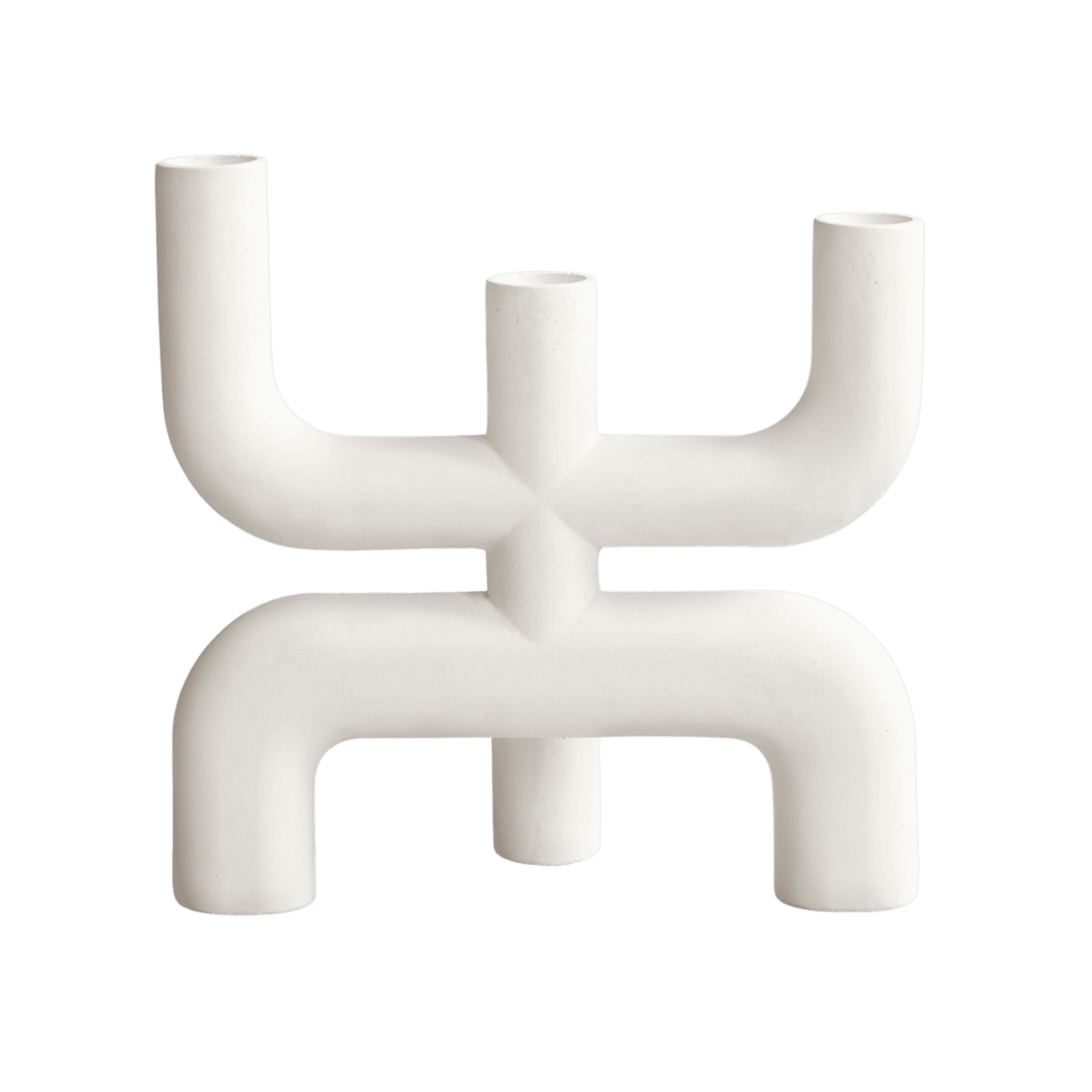 Candelabro Cobra Blanco