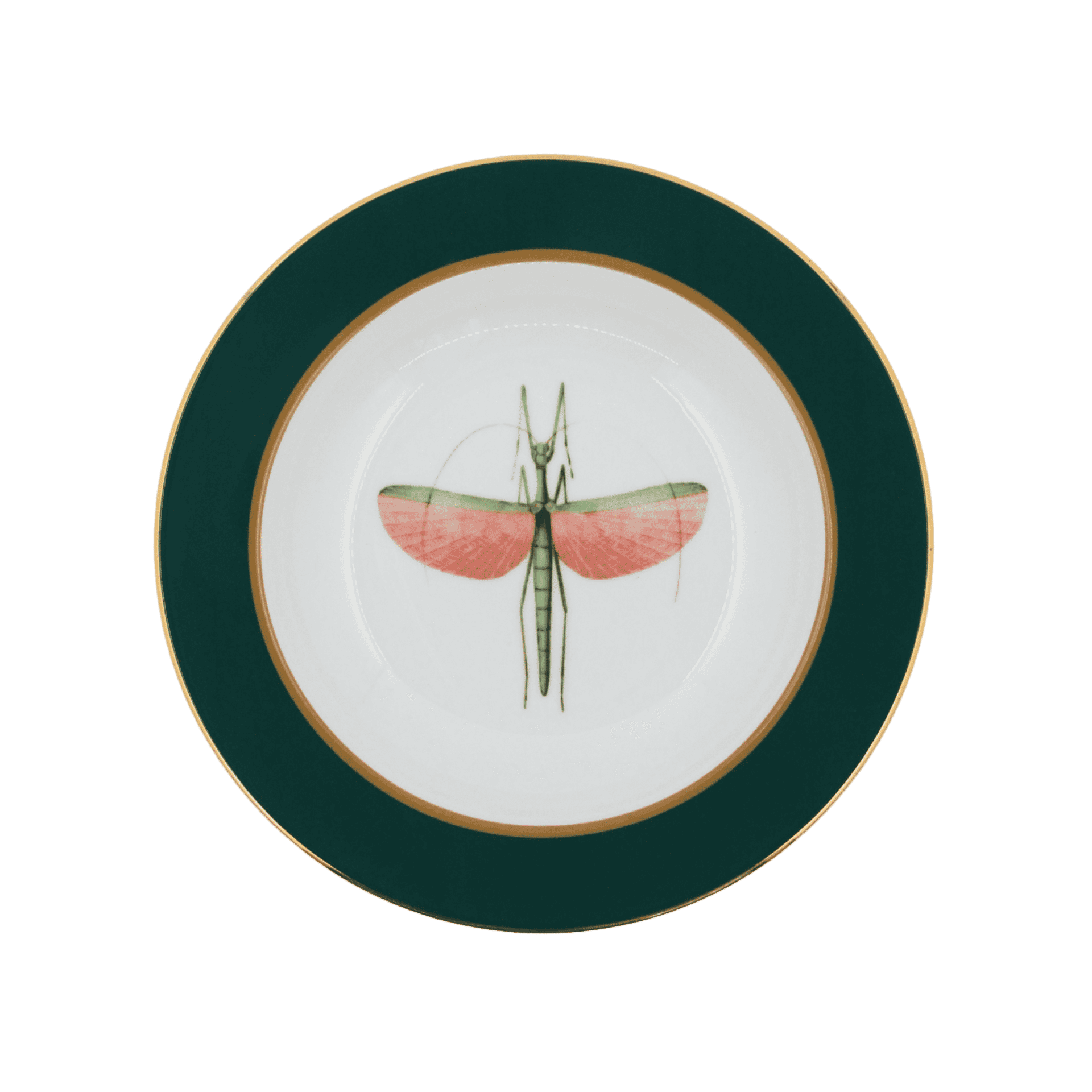 Set de 2 Platos para Sopa de Porcelana Libellula