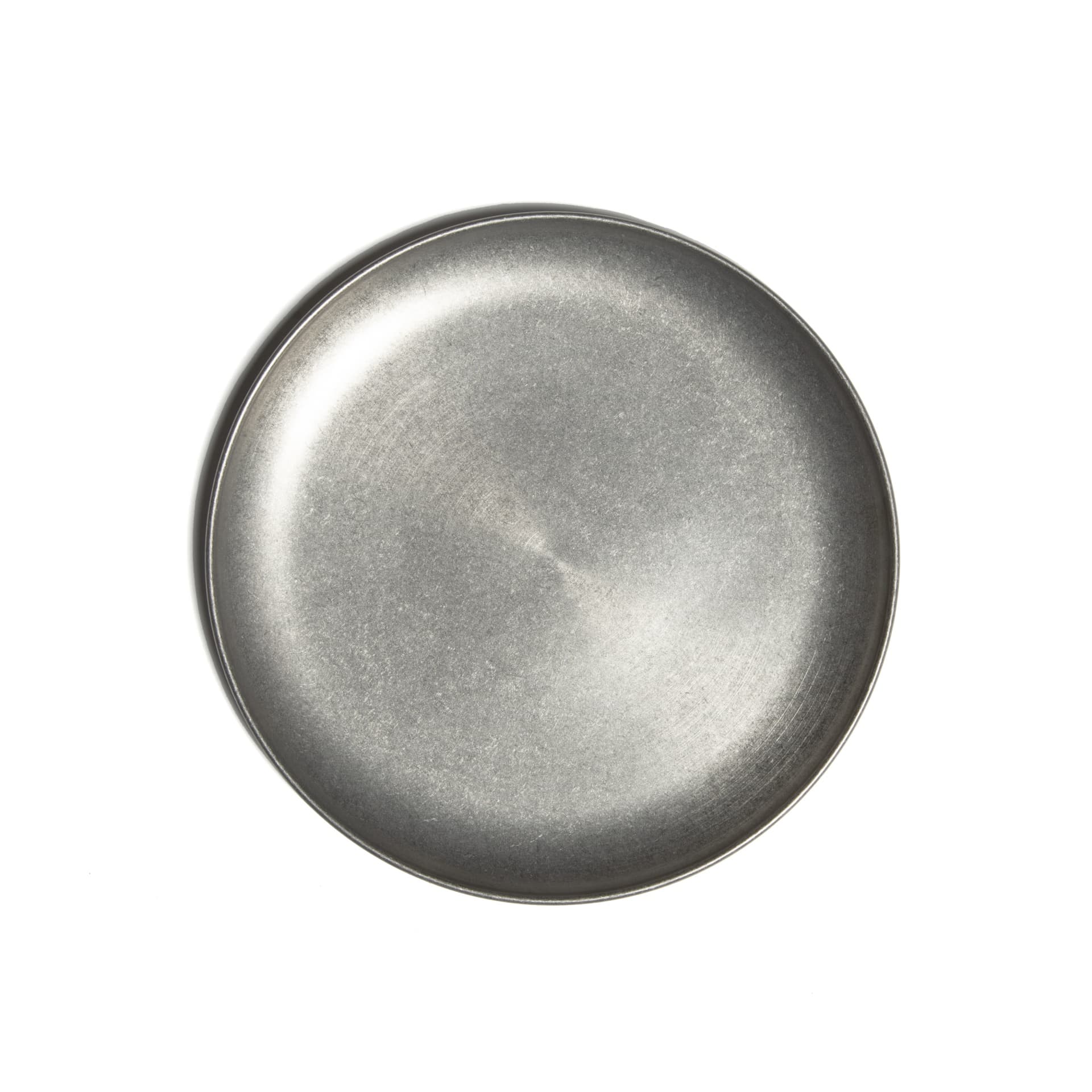 Bajo Plato Plateado
