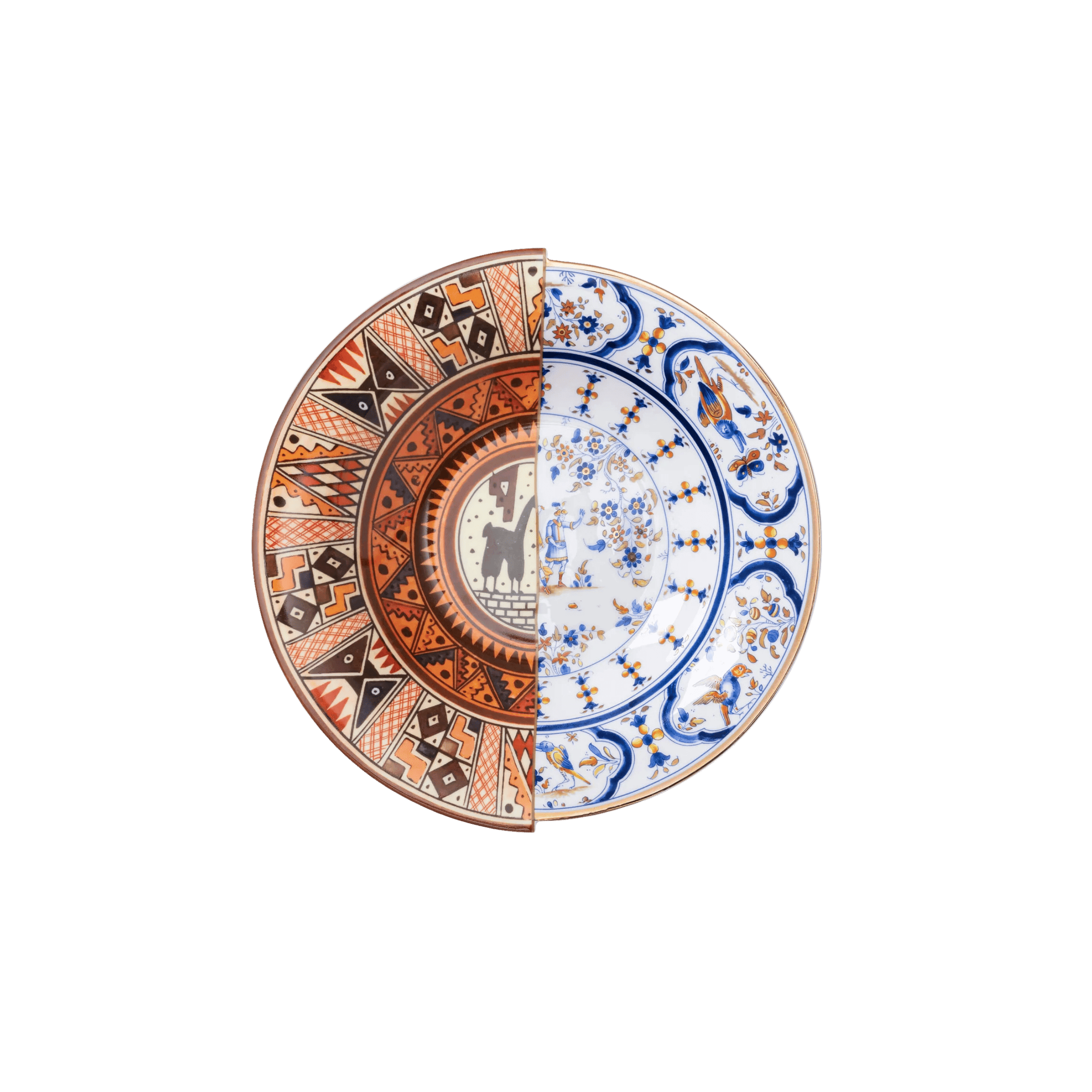 Plato para Sopa de Porcelana Hybrid Tula