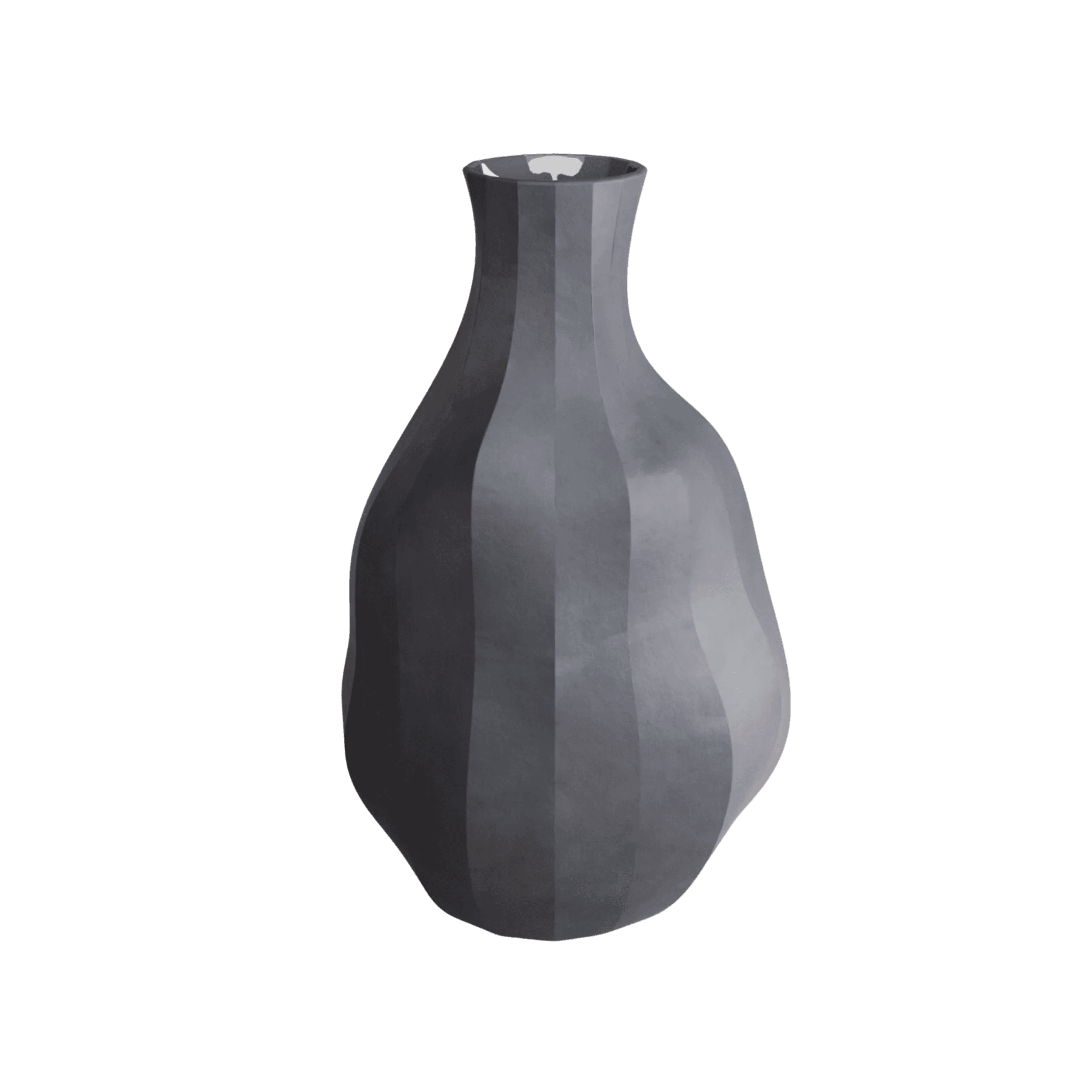 Jarron Odre Grande Porcelana Negro