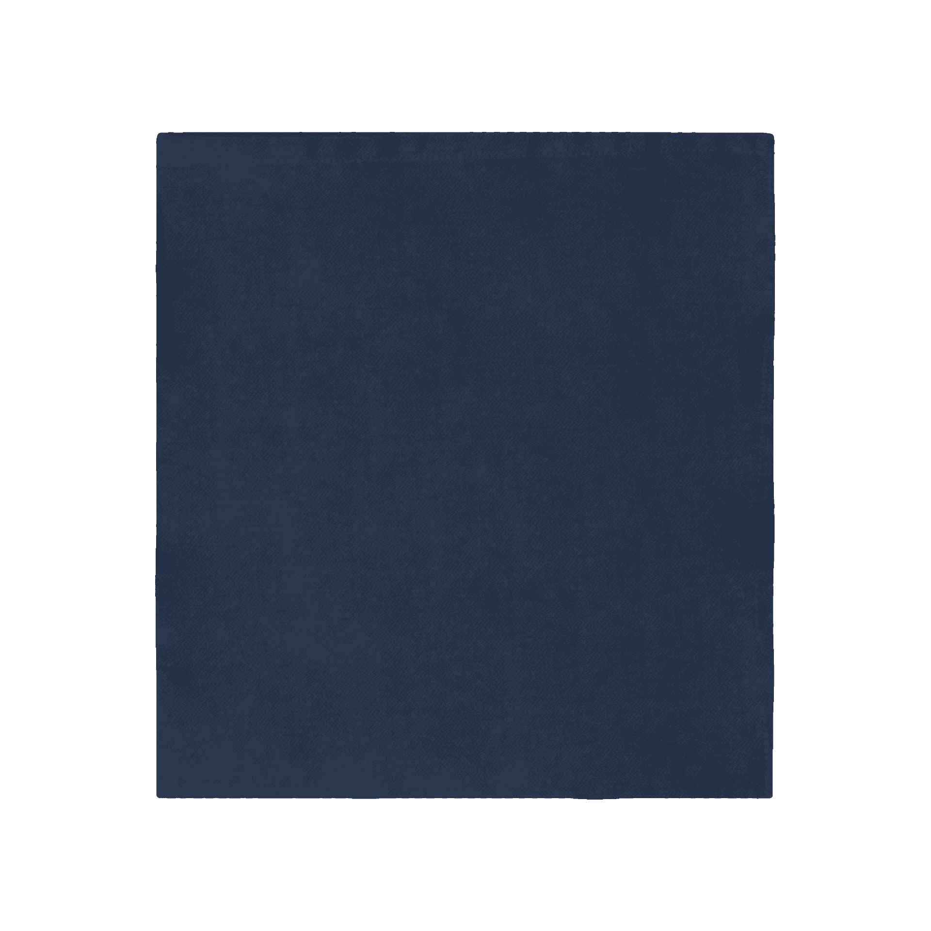 Set de 4 Servilletas Lino y Sateen Azul