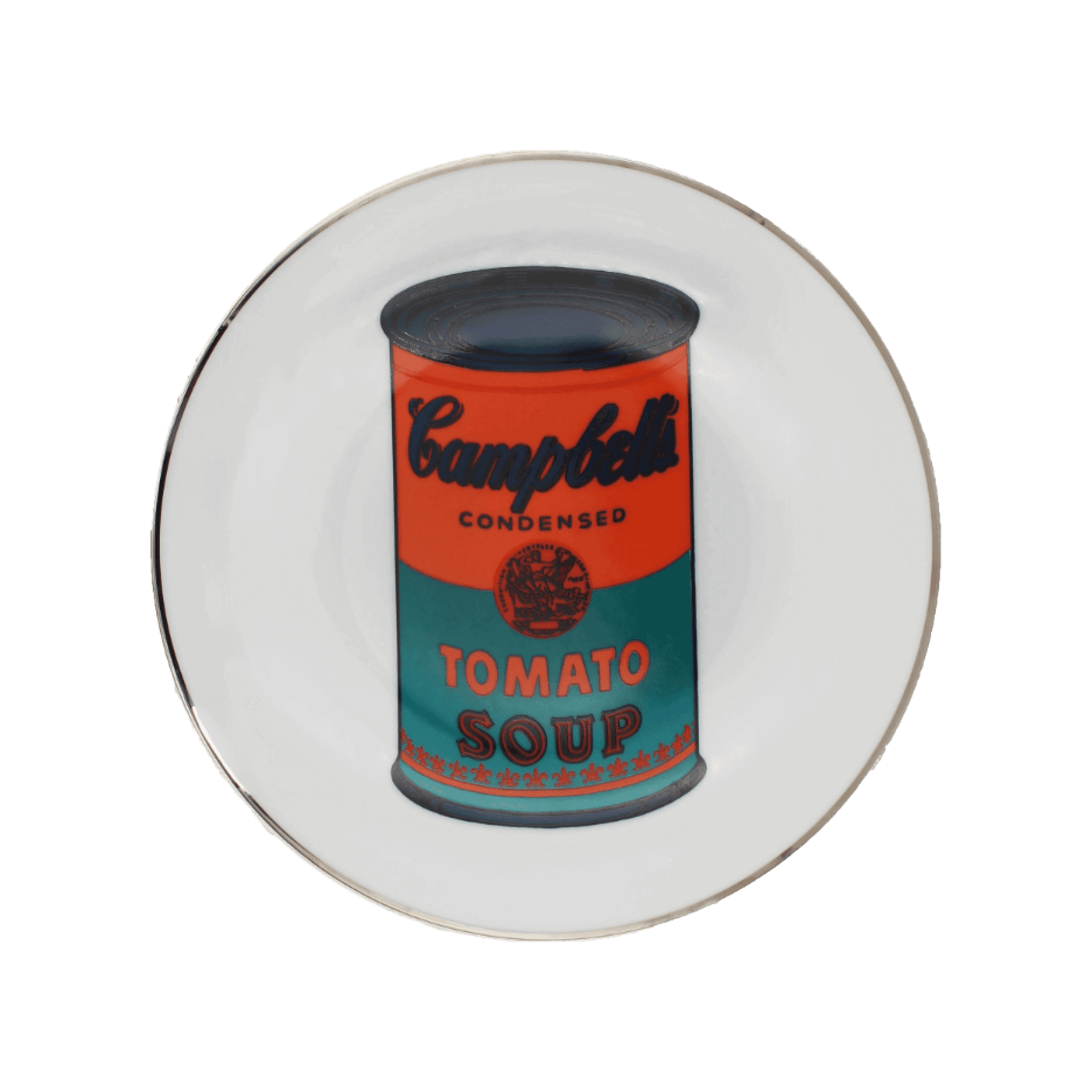 Plato para Pan Campbell Orange Blue Platinum