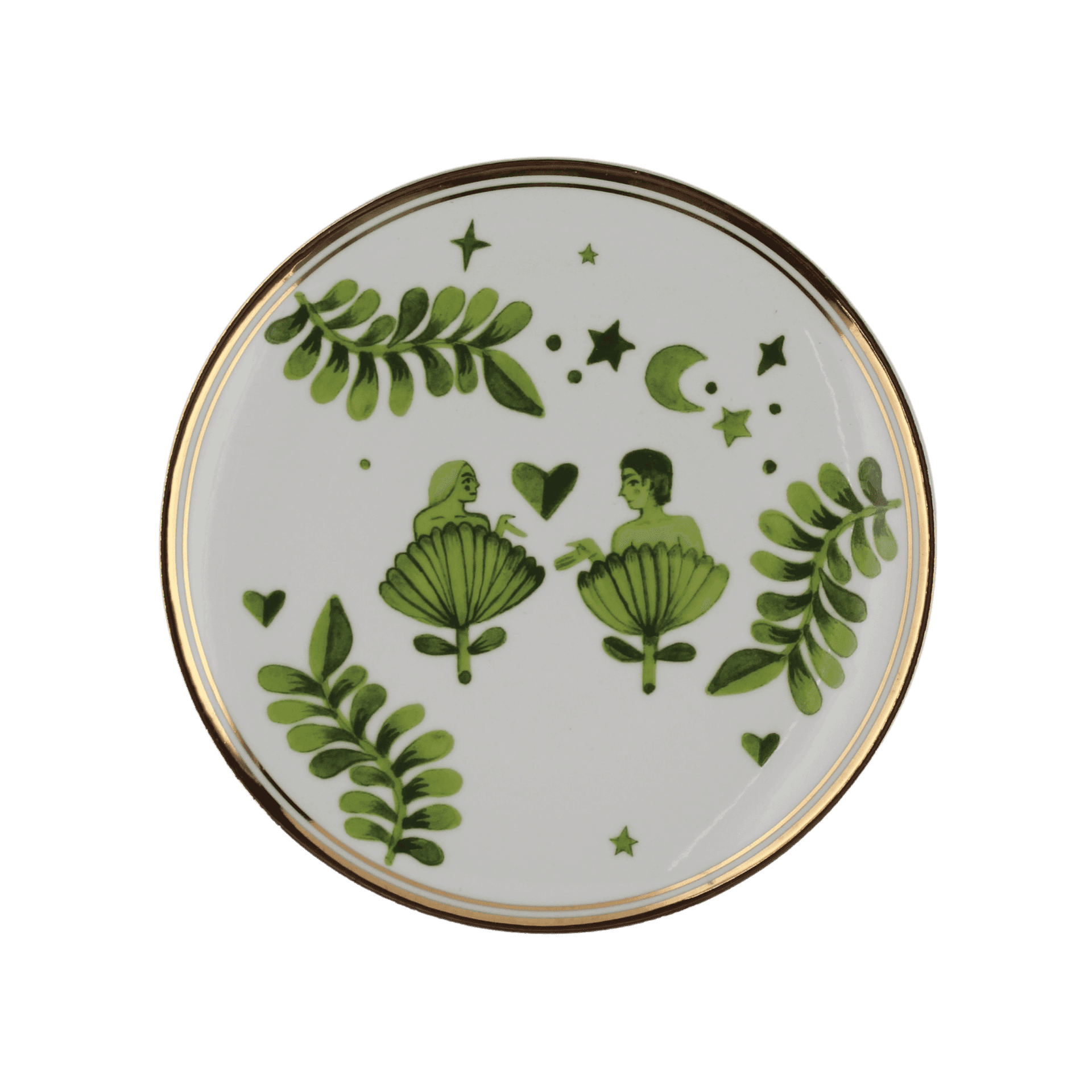 Plato para Pan Floral Decal Eden