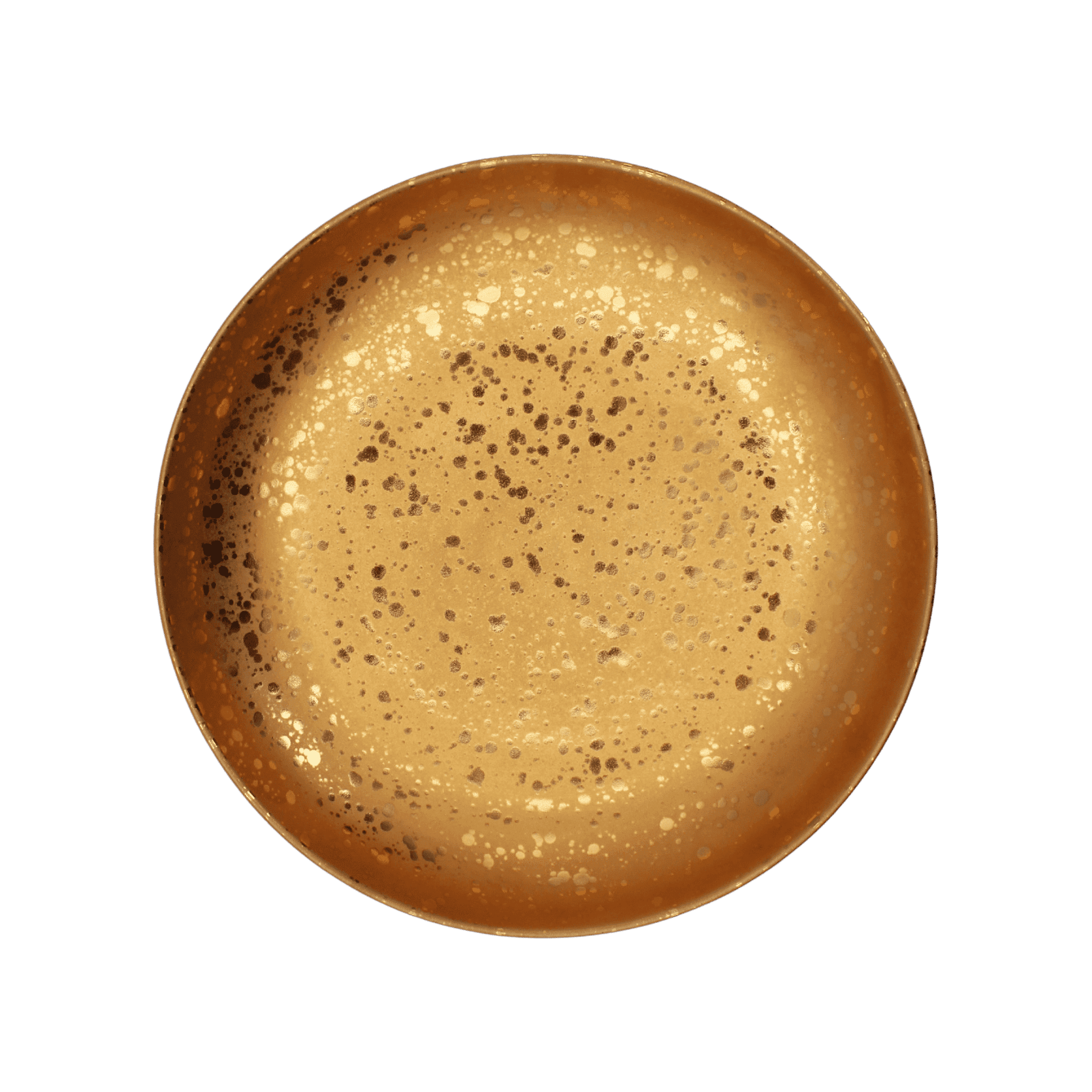 Bowl de Servicio Dorado Alchimie
