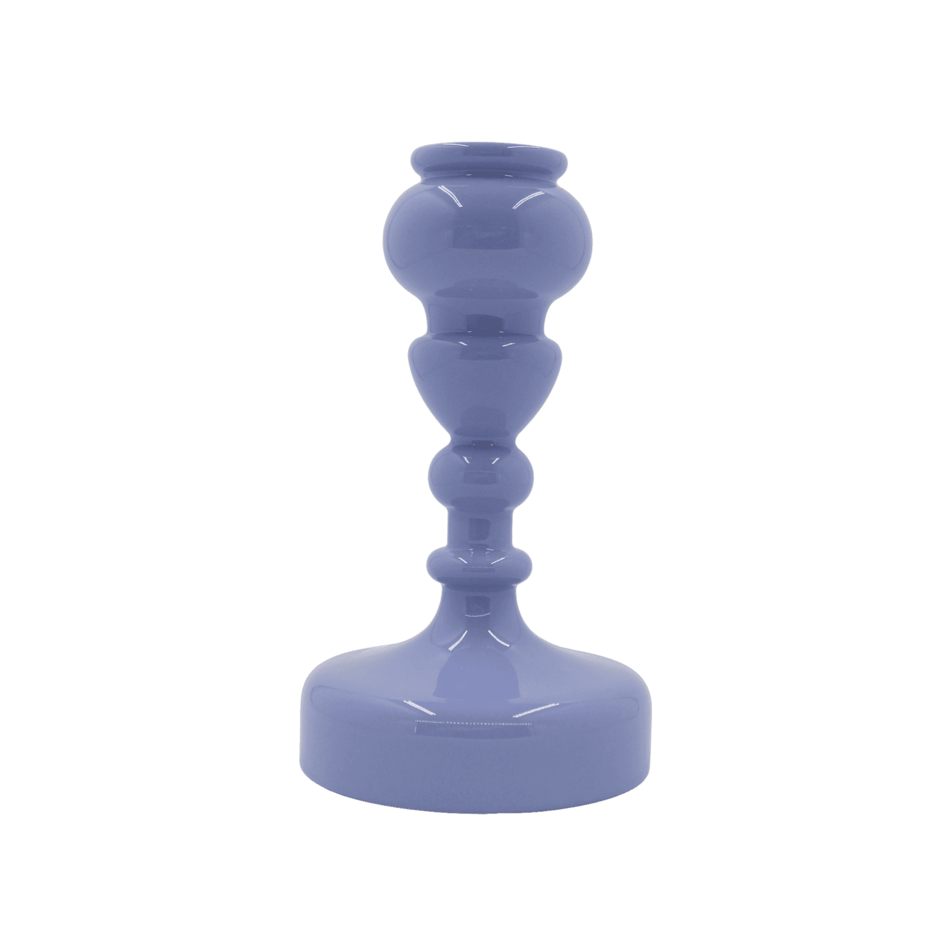 Candelabro Issima Olas Glossy Lavander