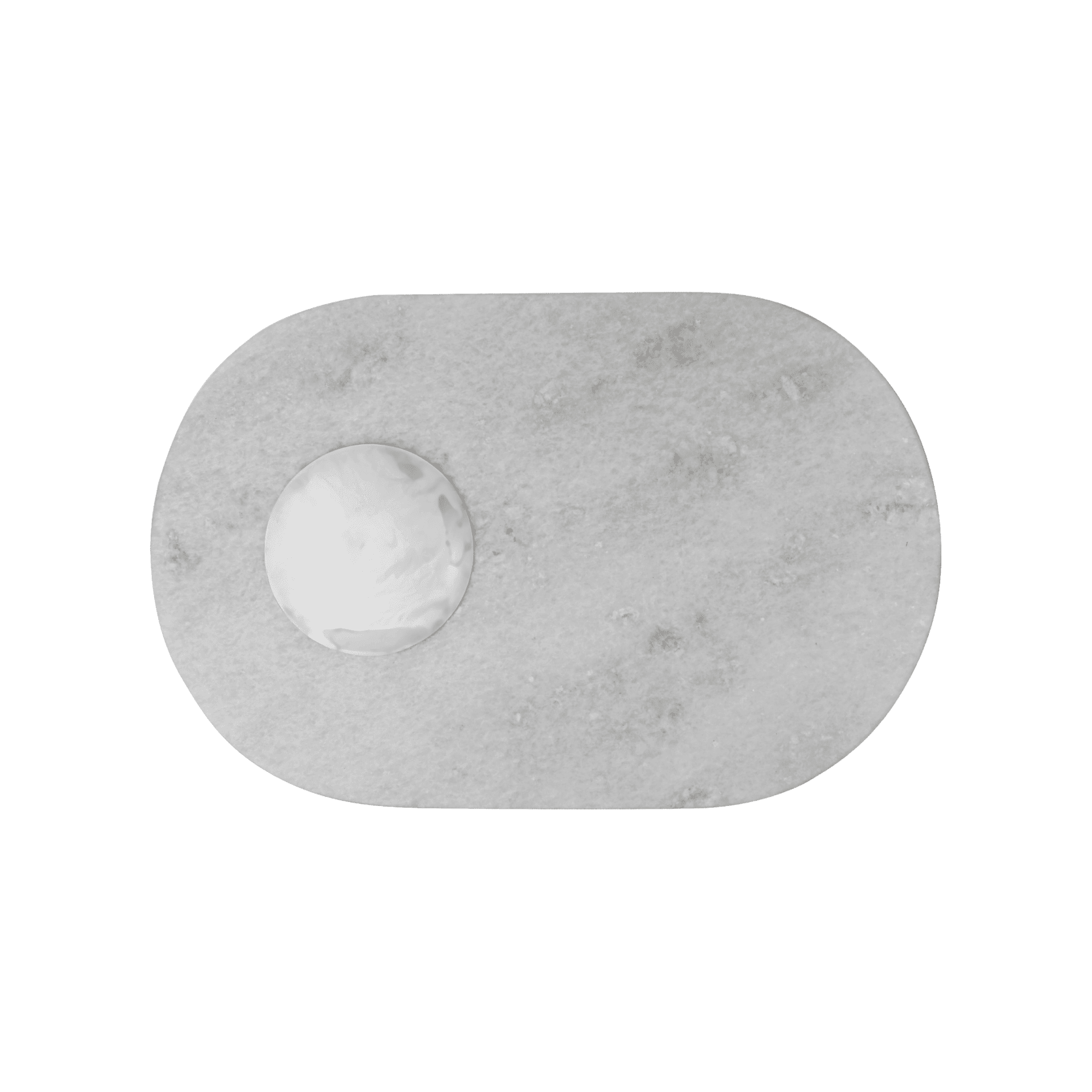 Tabla de Servicio Ovalada Stone