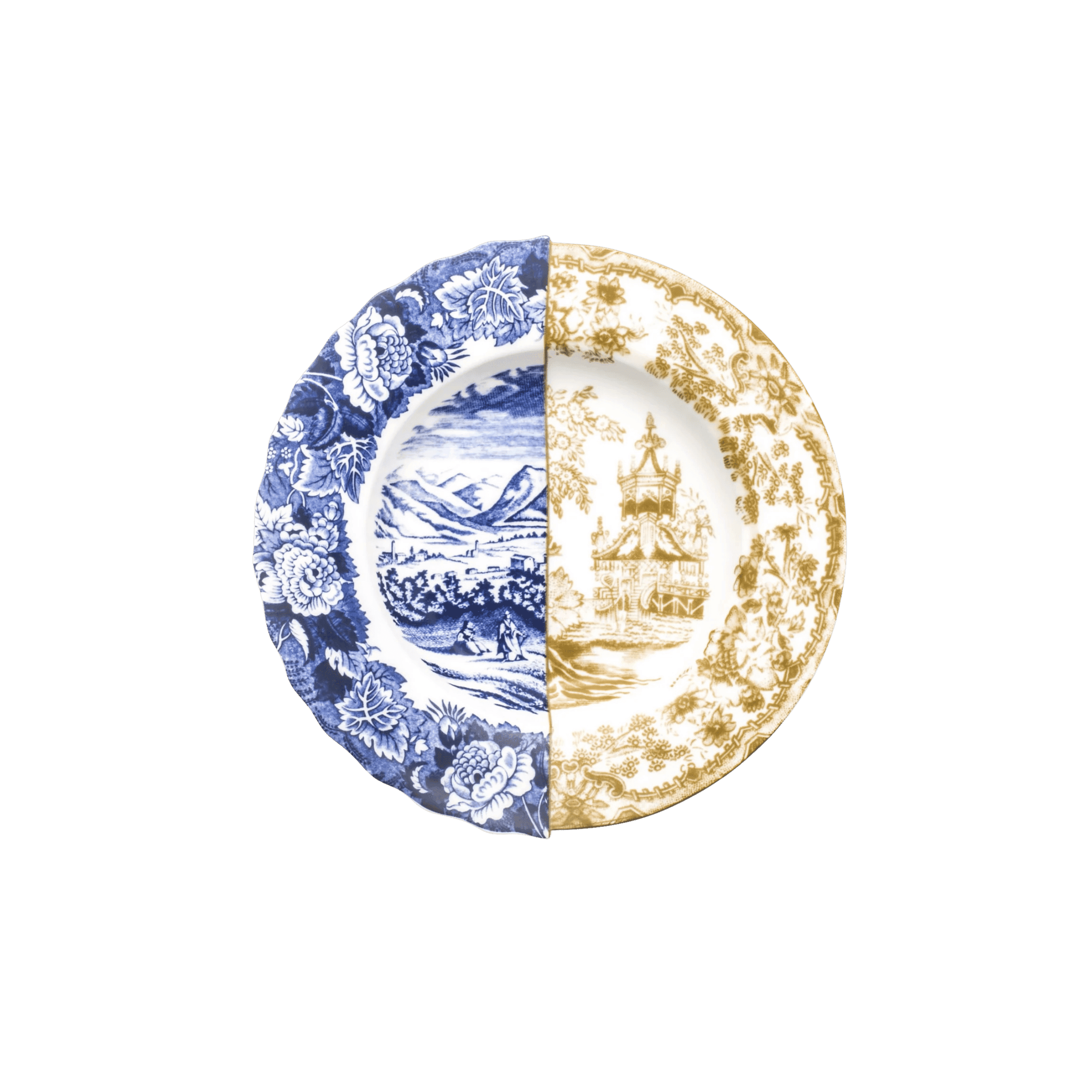 Plato para Sopa de Porcelana Hybrid Sofronia