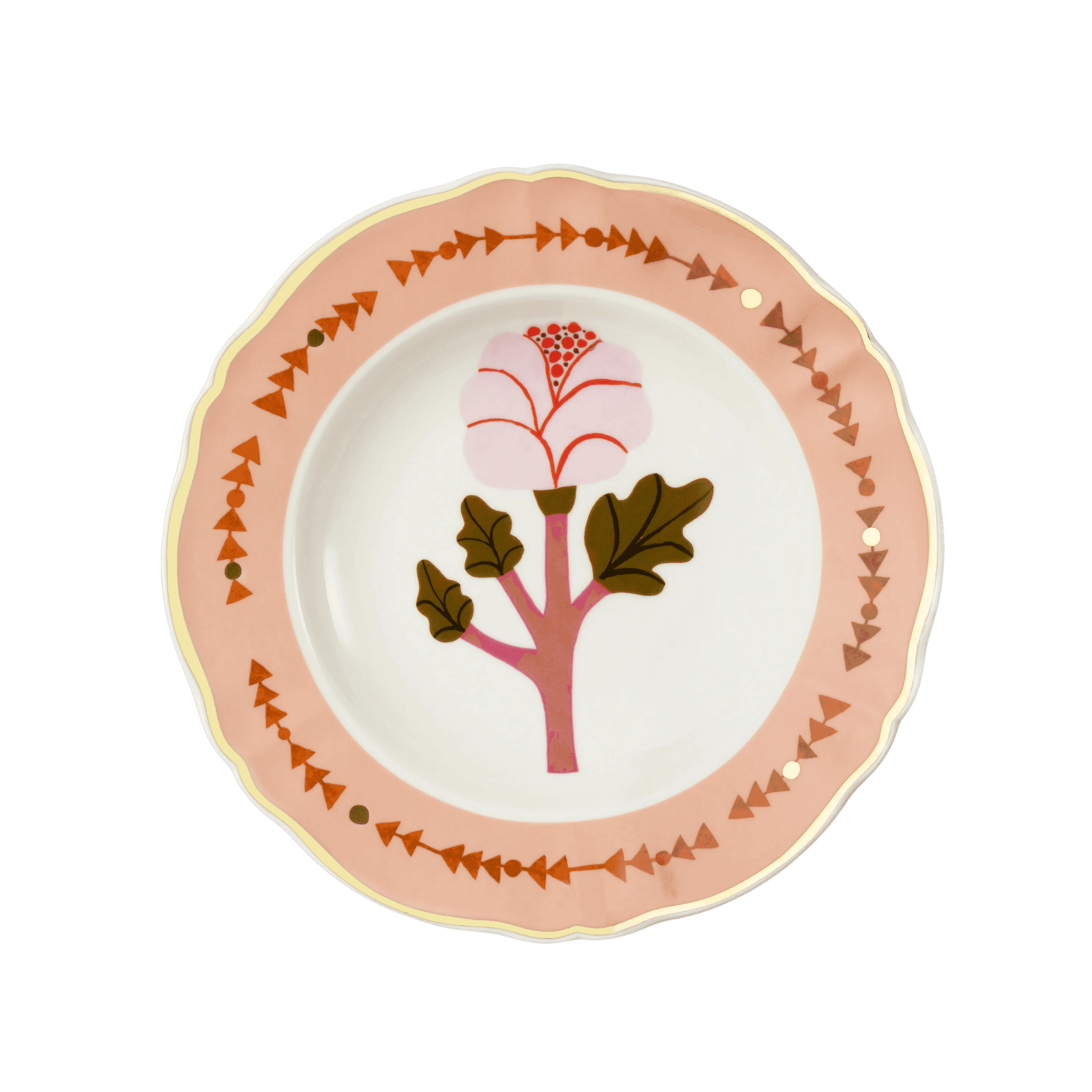 Plato Hondo Rose