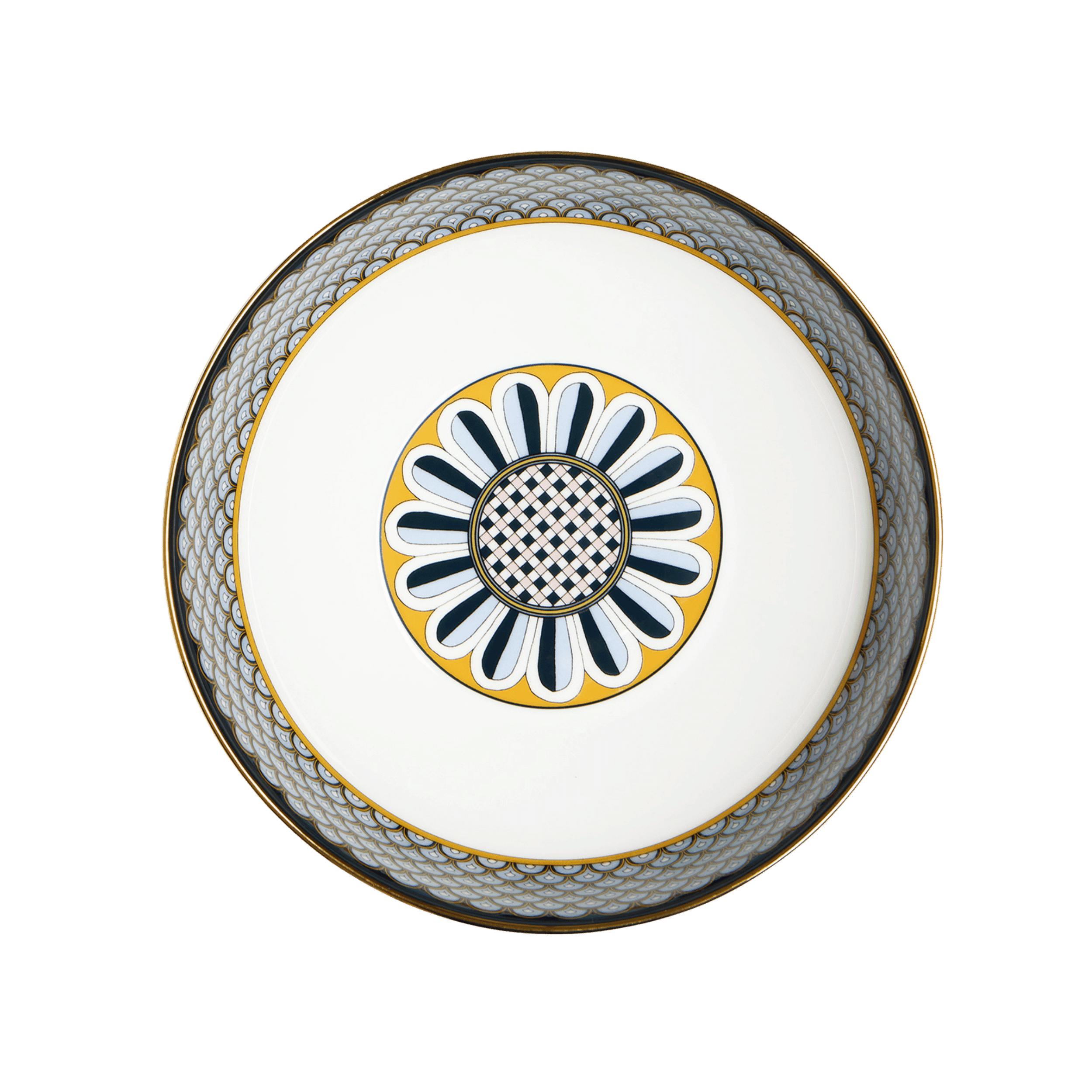 Bowl de Servicio de Porcelana Napoli