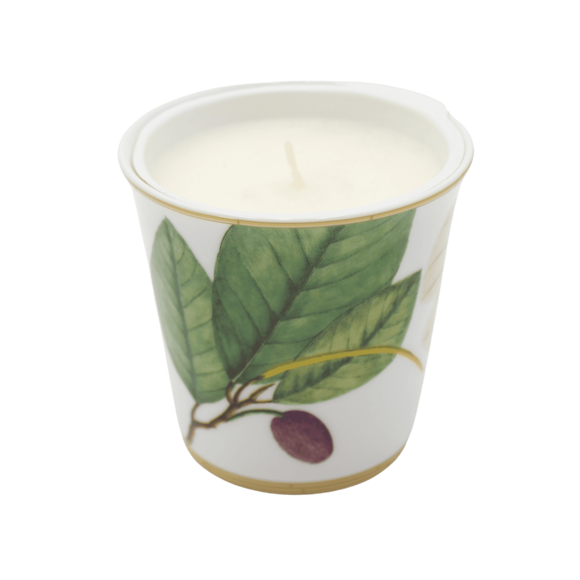 Vela Mediana Aromatica de Porcelana Jardin Indien