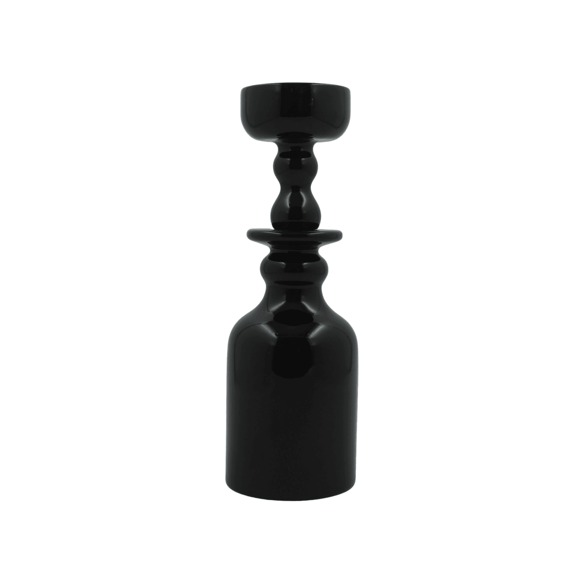 Candelabro Issima H27 Glossy Black