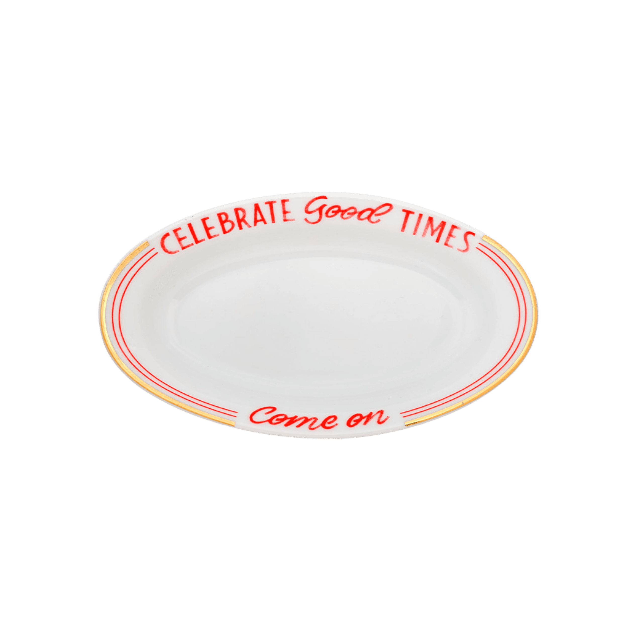 Plato Ovalado Celebrate Good Times