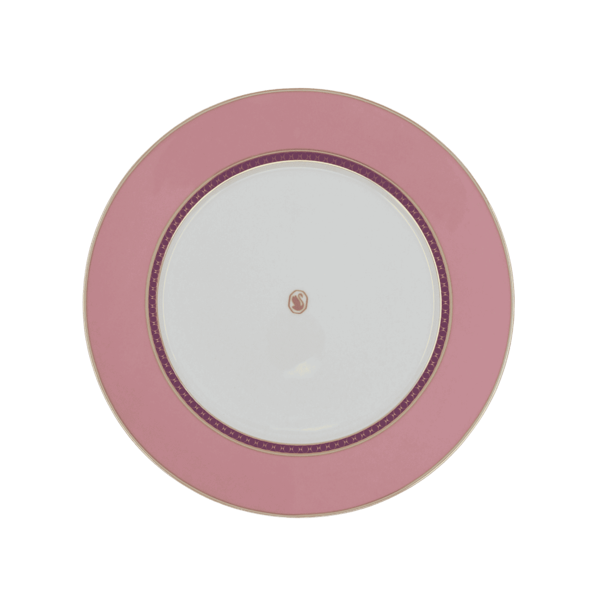 Plato Trinche Signum Decorado Rose