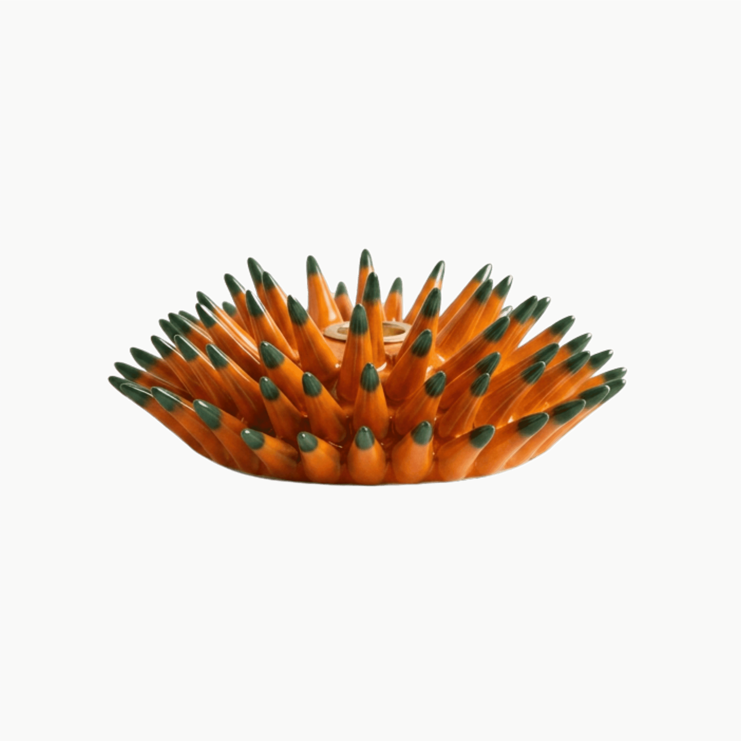 Candelabro de Ceramica Spine Pumpkin