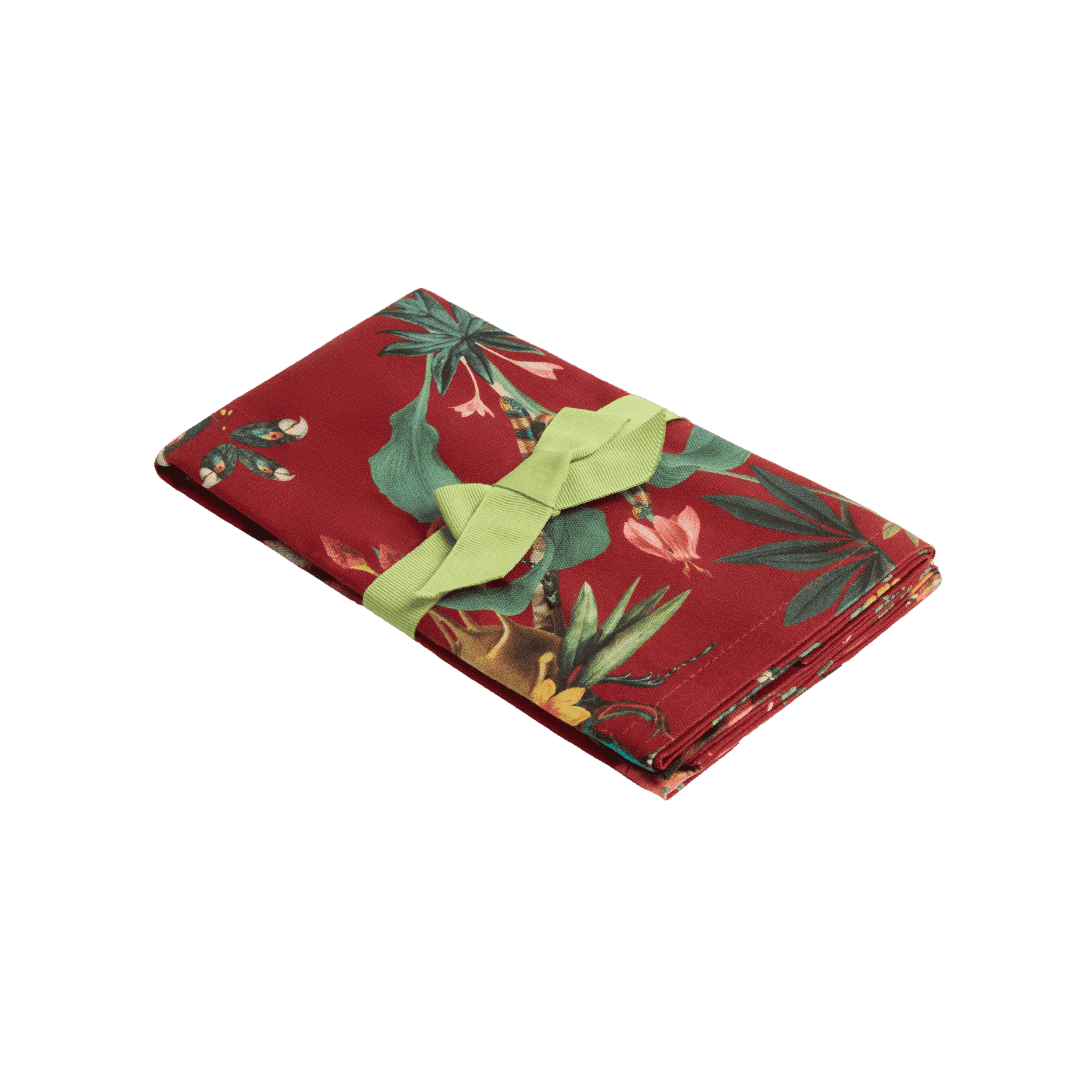 Set de 2 Servilletas Algodon Fantastic Creatures Bordeaux