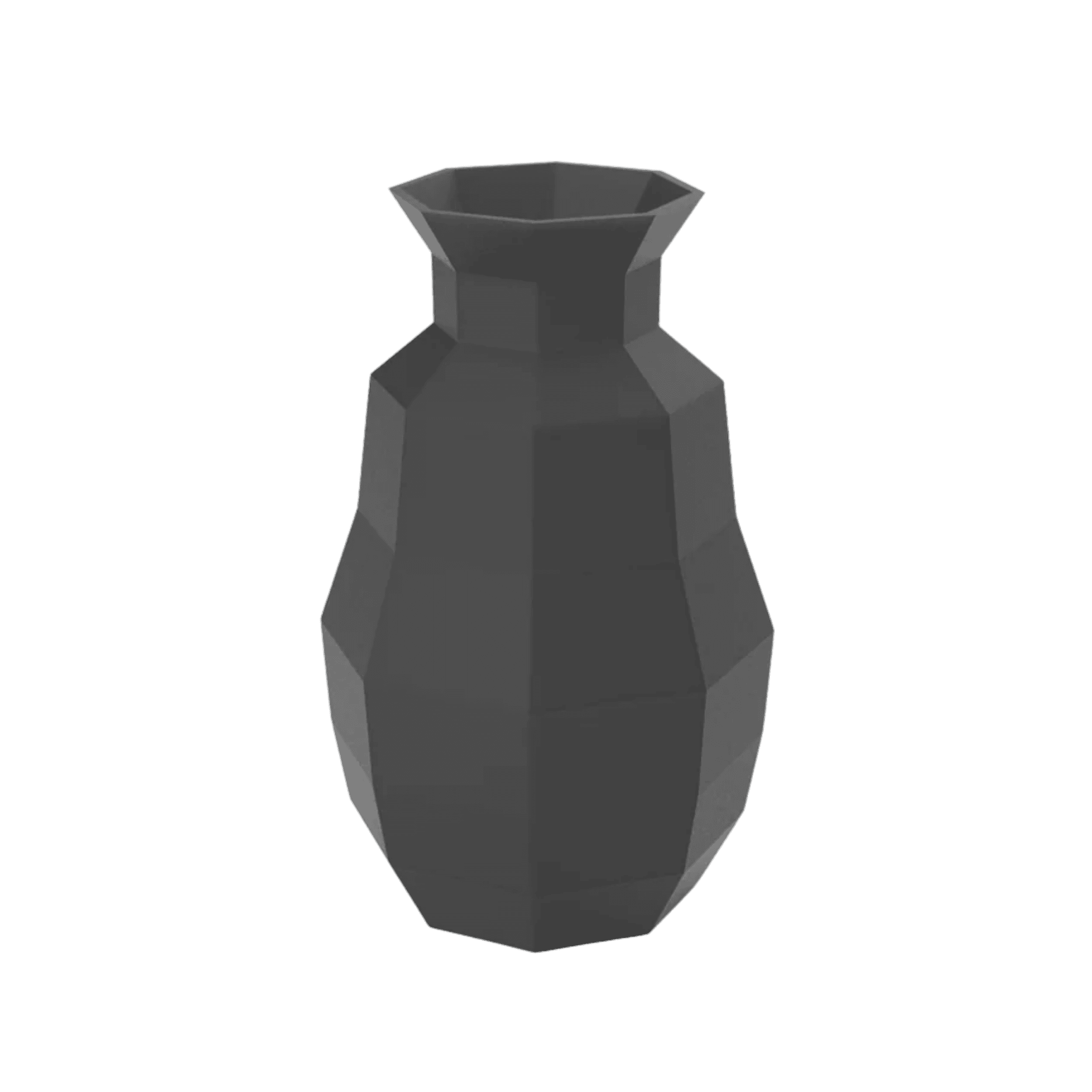 Jarron Meridiano G3 Porcelana Negro