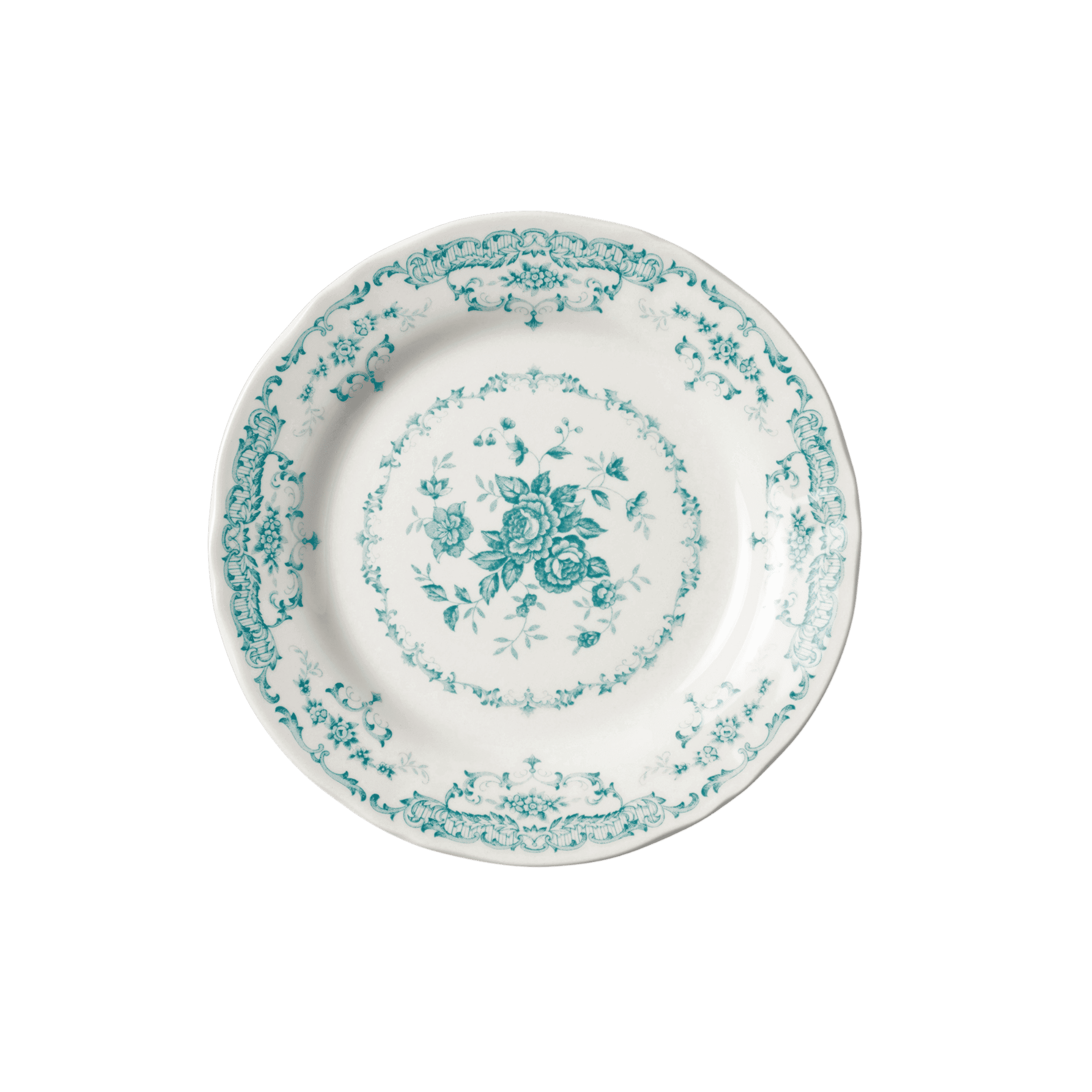 Plato para Sopa Rose Turquoise