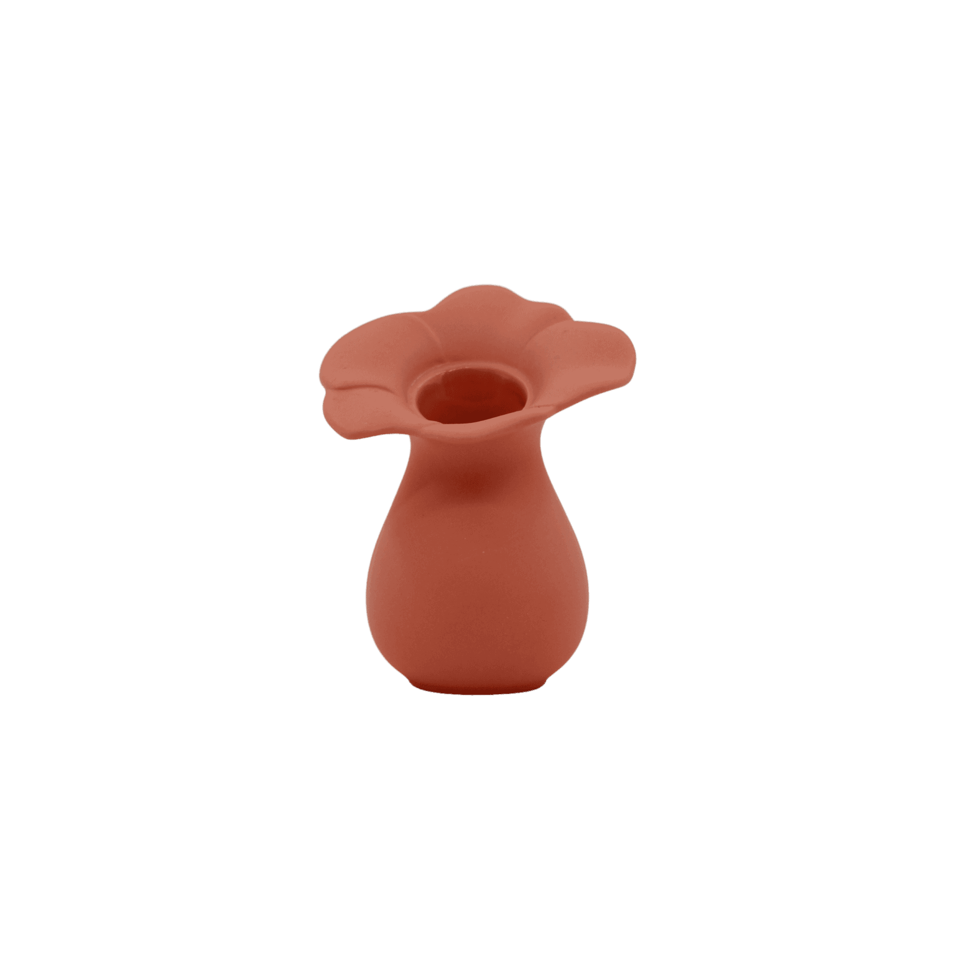 Mini Florero Florinda Decorado Coral