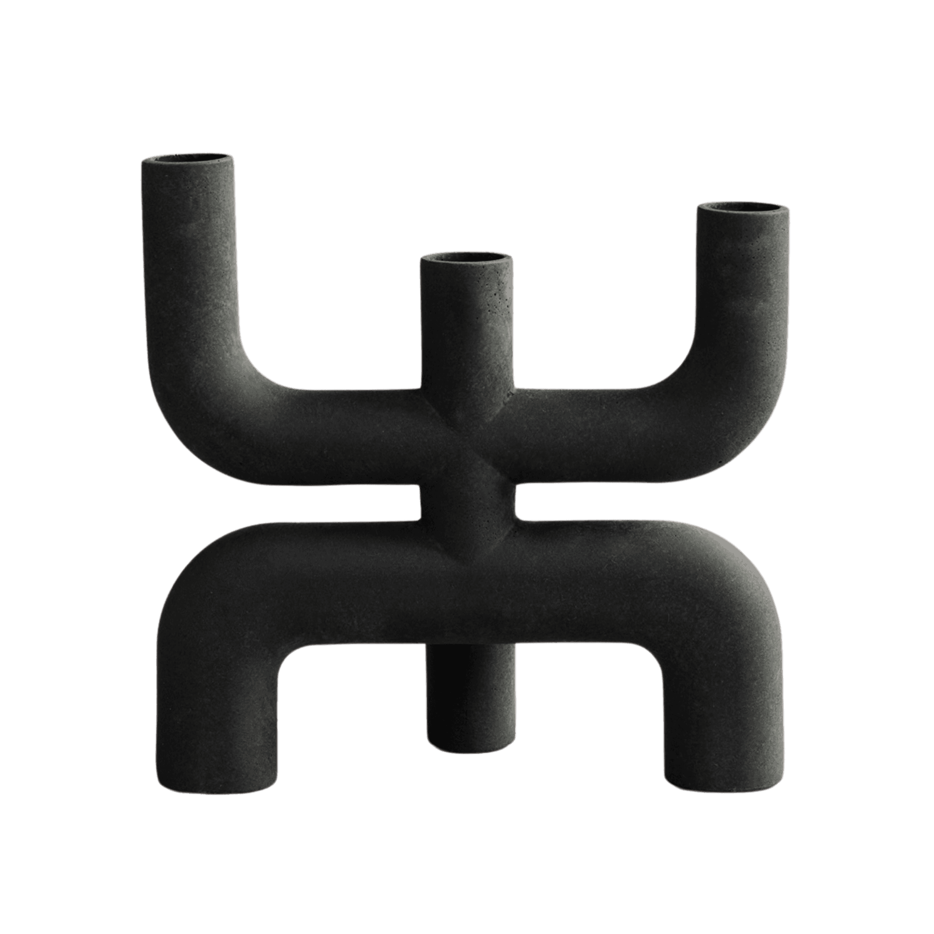Candelabro Cobra Negro