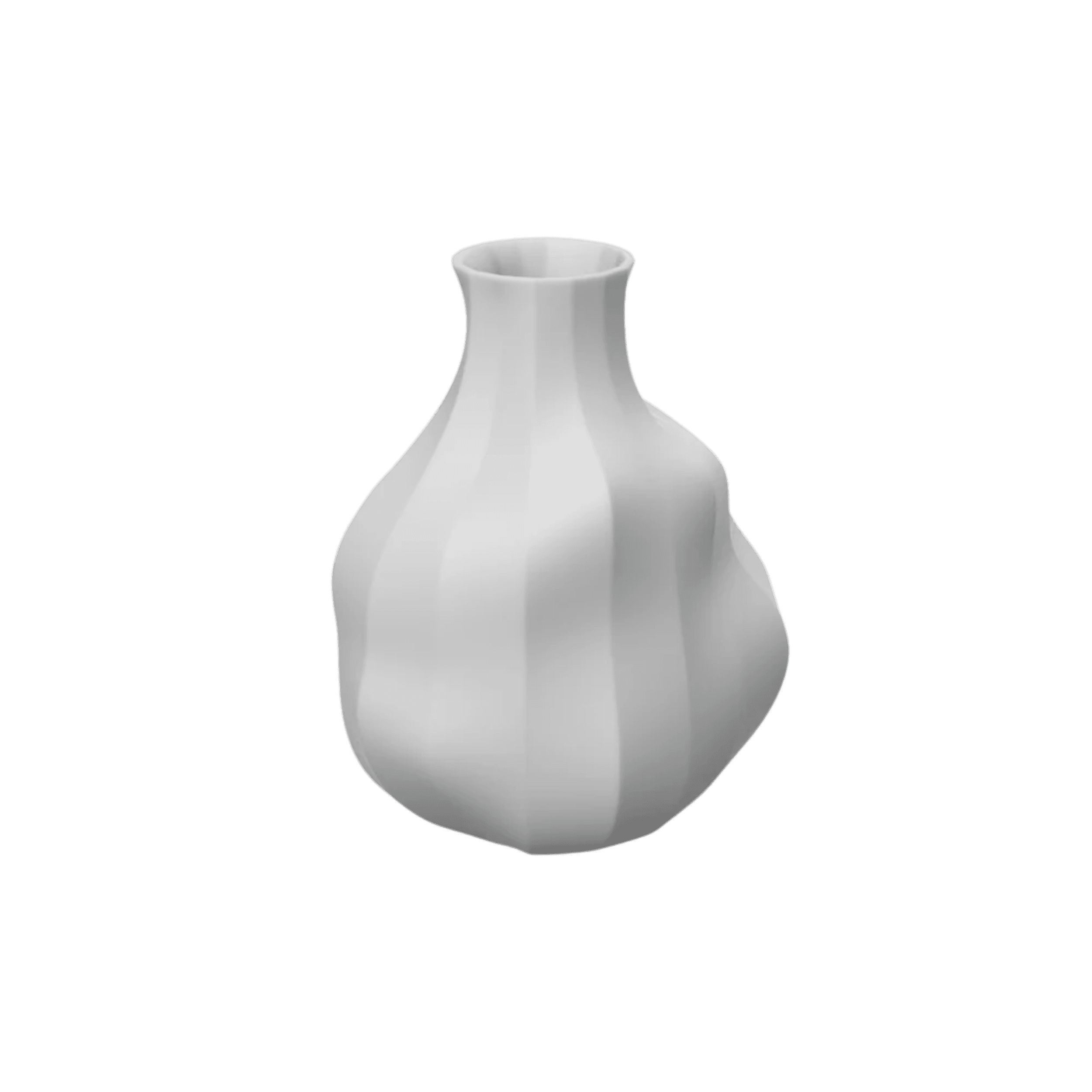 Jarron Odre Pequeño Porcelana Blanco
