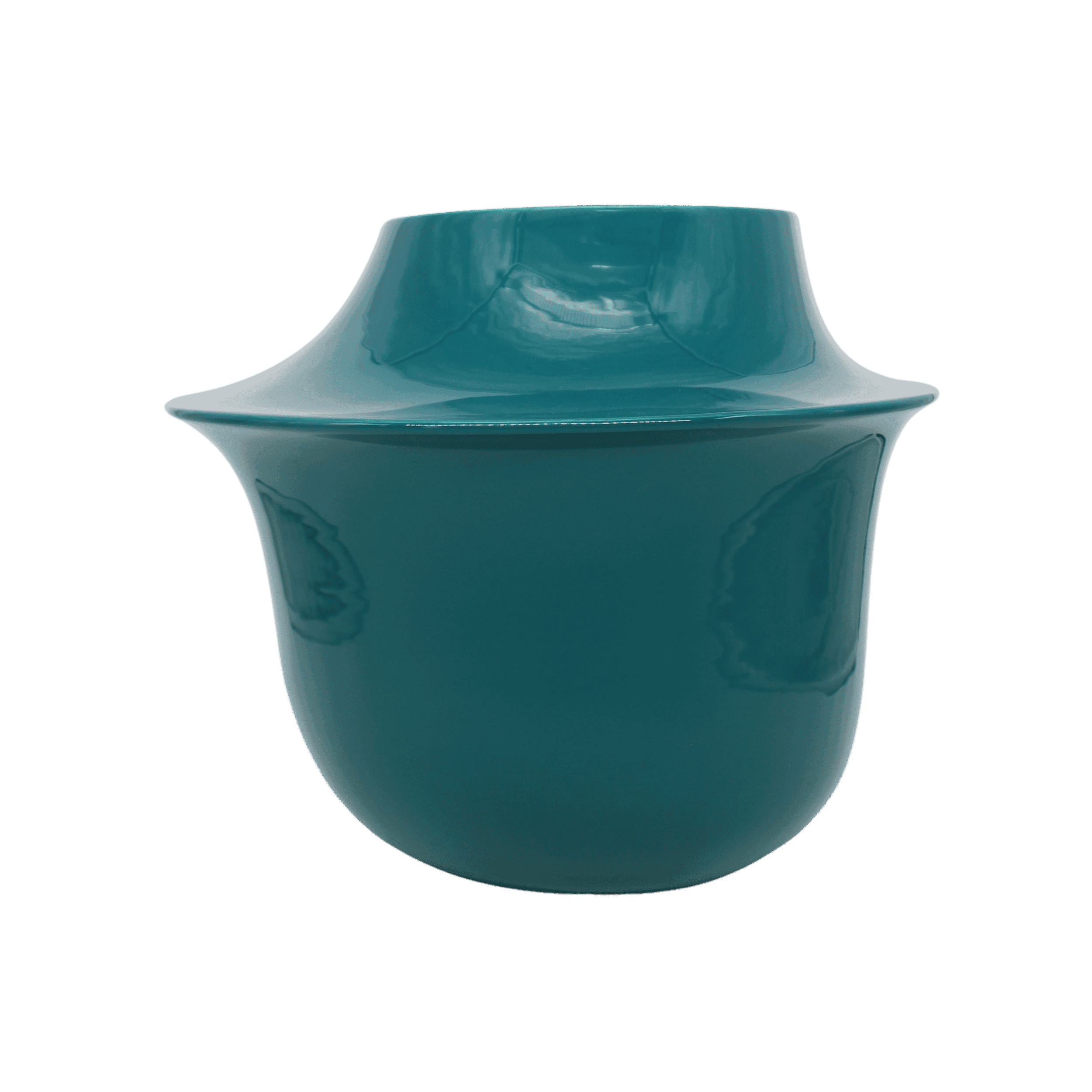 Jarron Isole Flower Pot 1 Glossy Biscay Bay