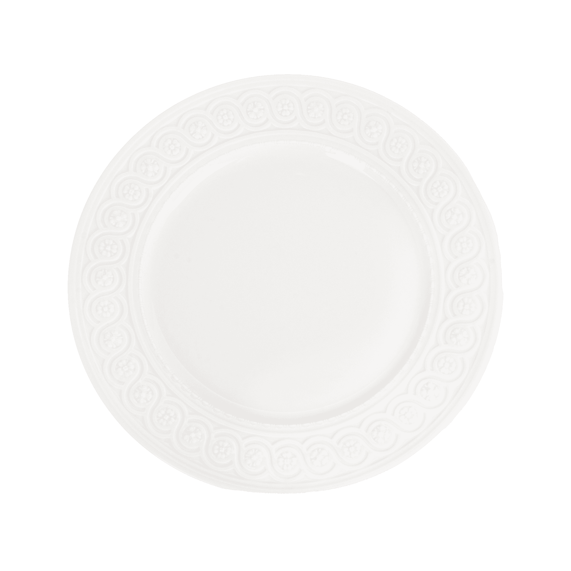 Plato Trinche Louvre White