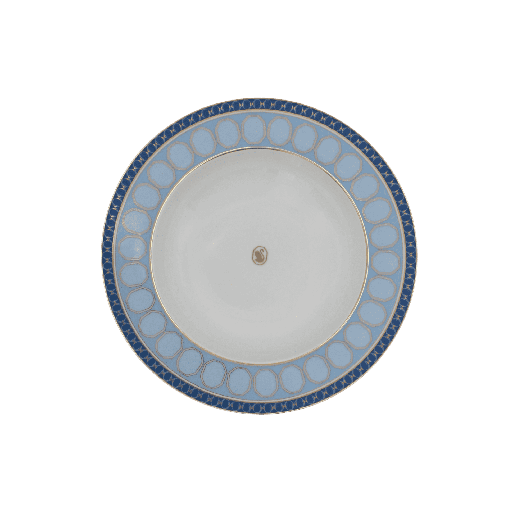 Plato Hondo Signum Decorado Azure