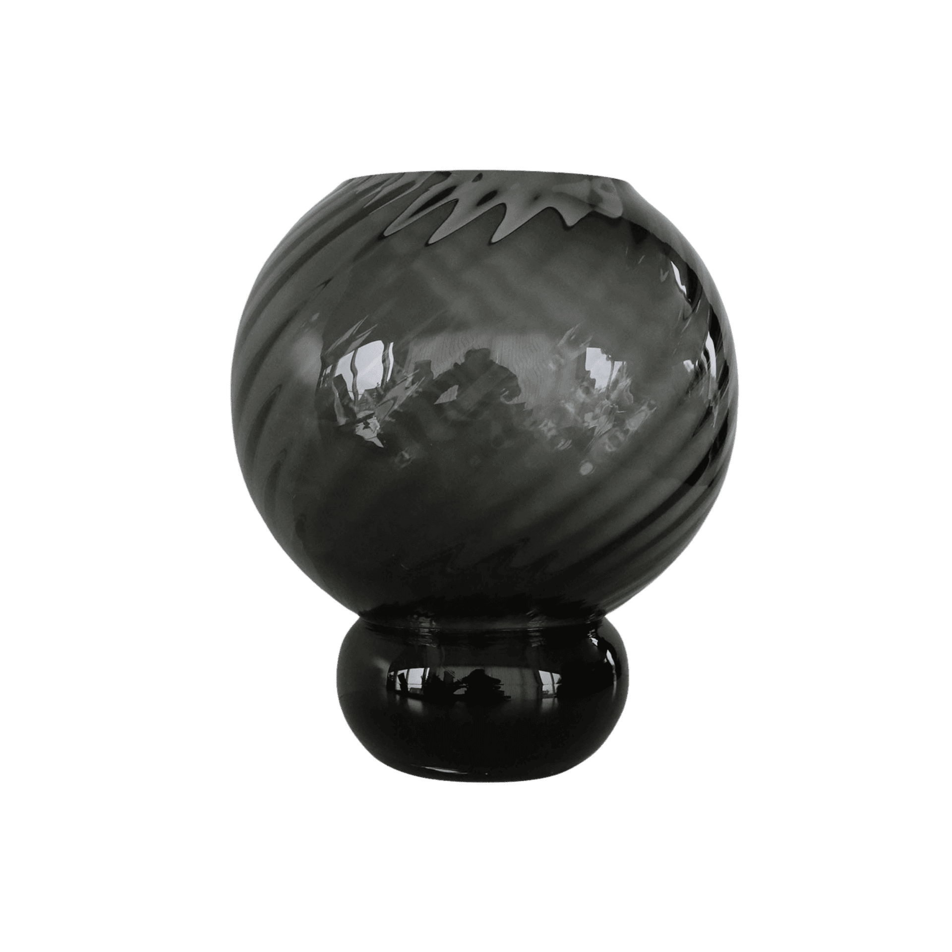 Jarron Swirl Meadow Mediano Gris