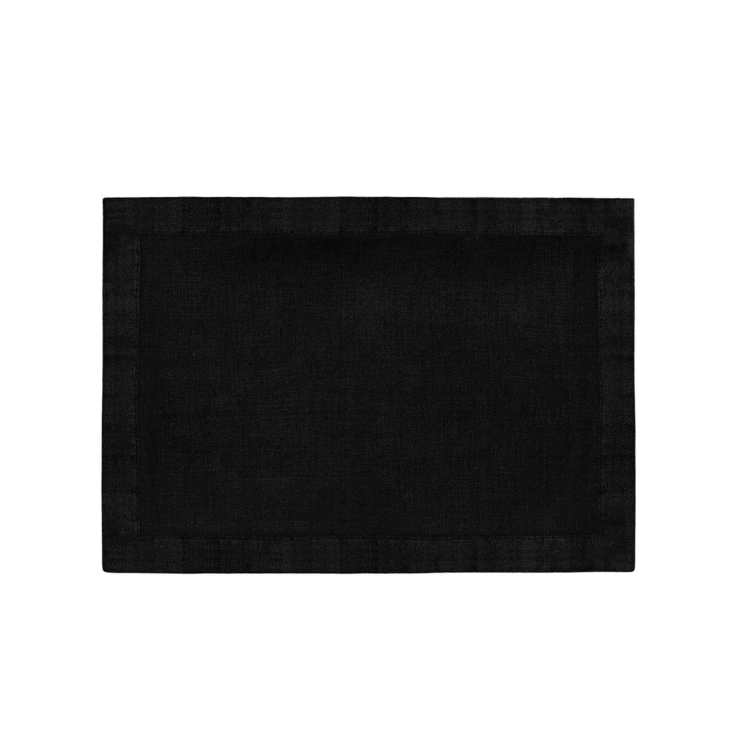 Set de 4 Manteles Individuales de Lino Negros