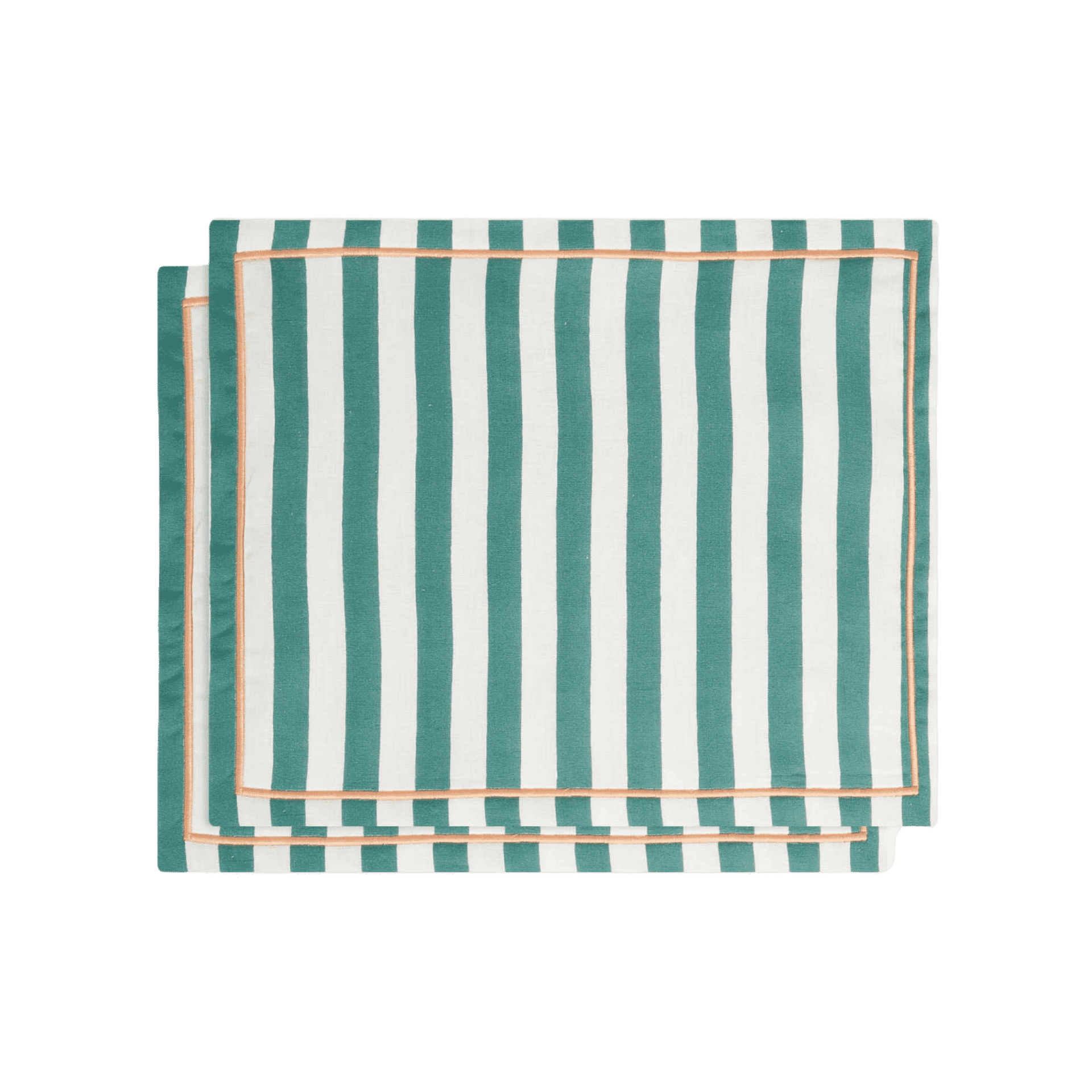 Set de 2 Manteles Riviera Verde Lino
