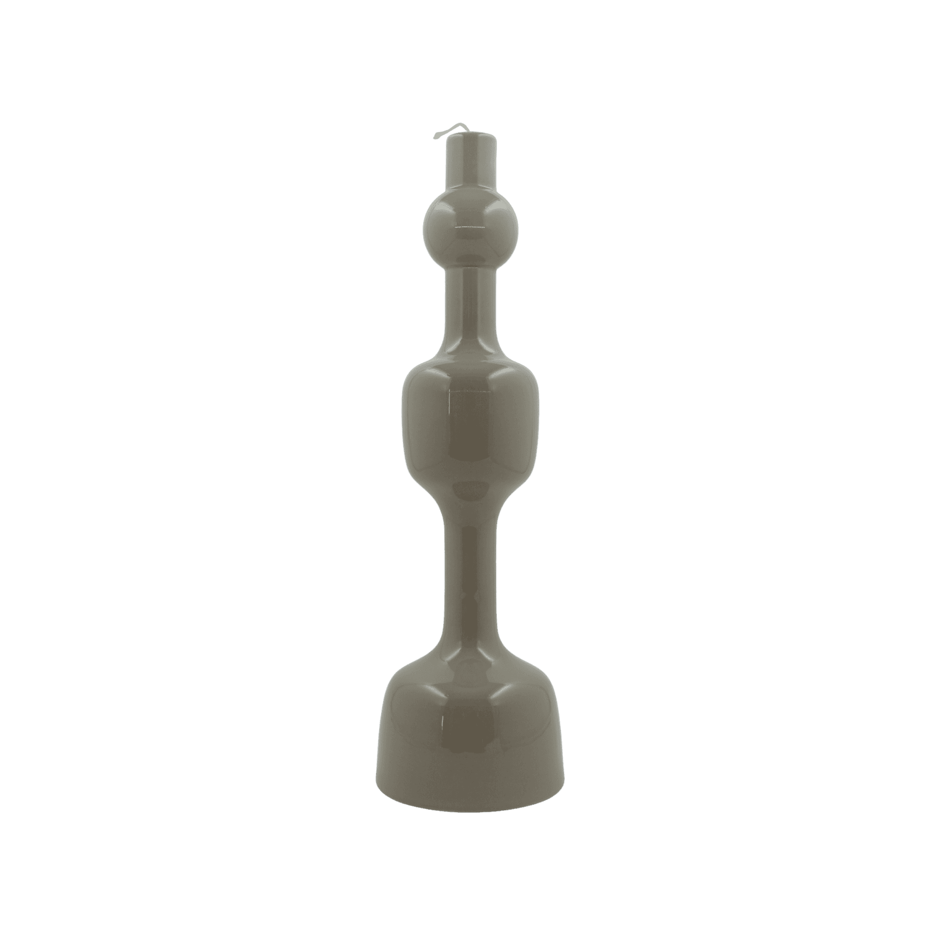 Candelabro Issima 1 Glossy Warm Grey