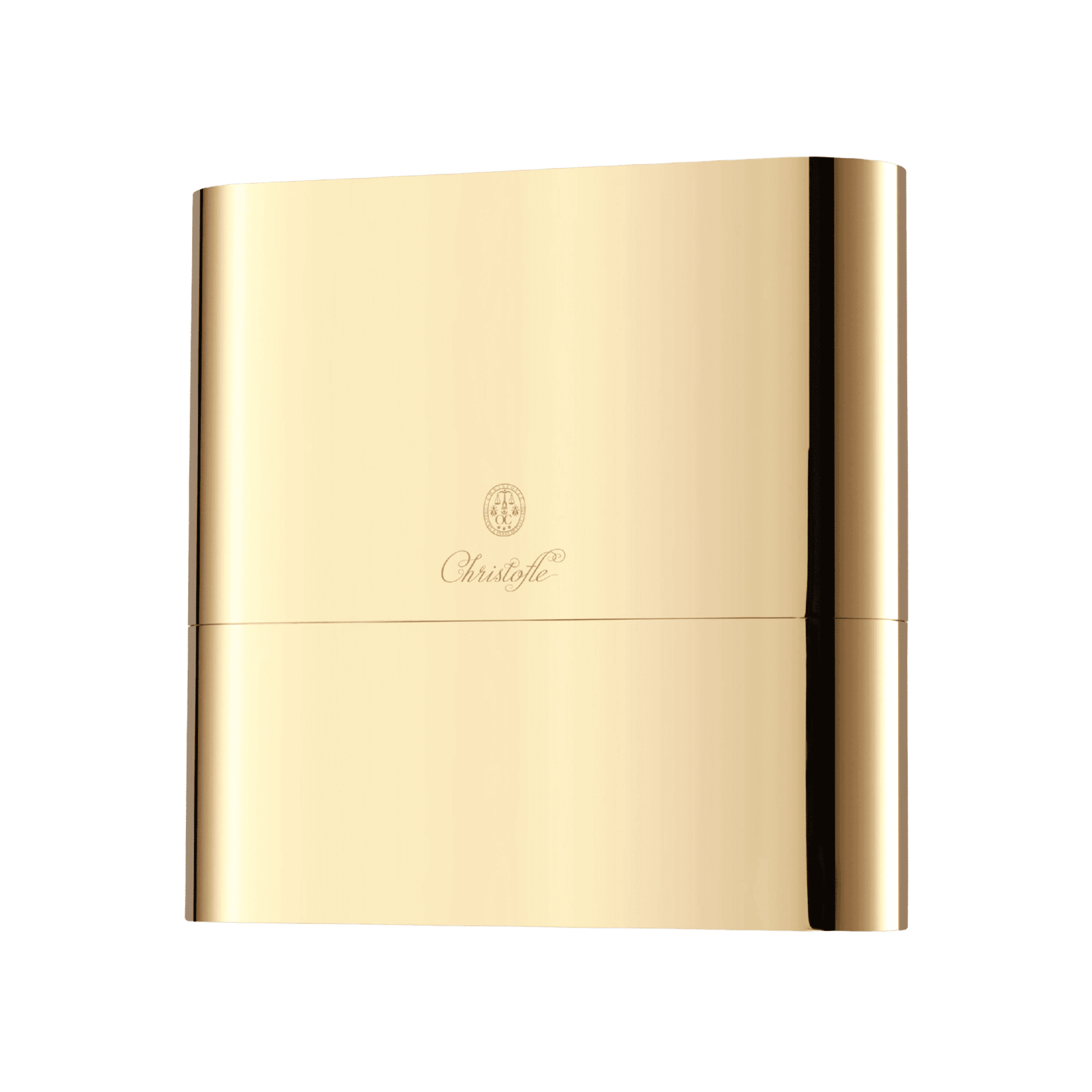 Estuche para Cubiertos de Acero Dorado Concorde