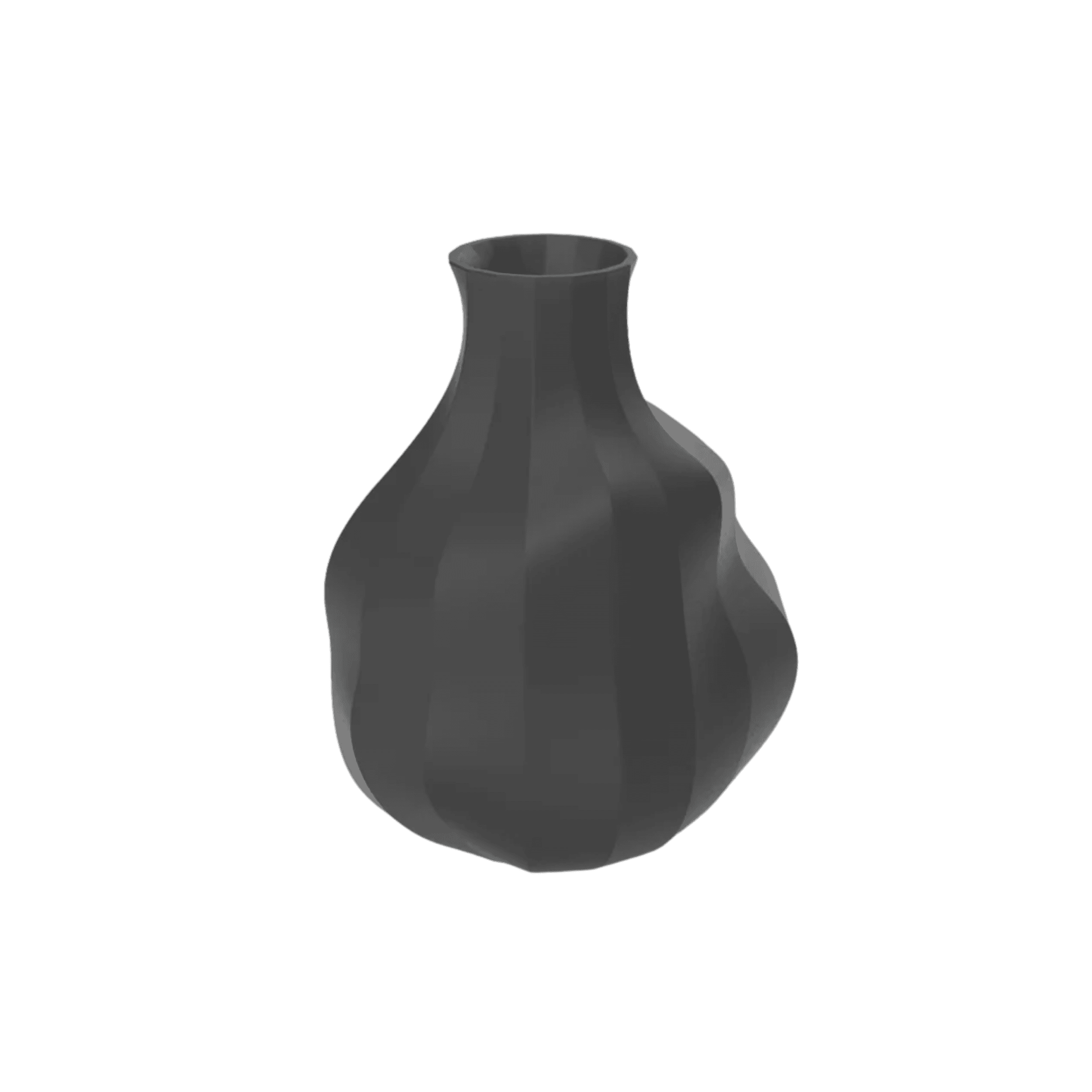 Jarron Odre Pequeño Porcelana Negro
