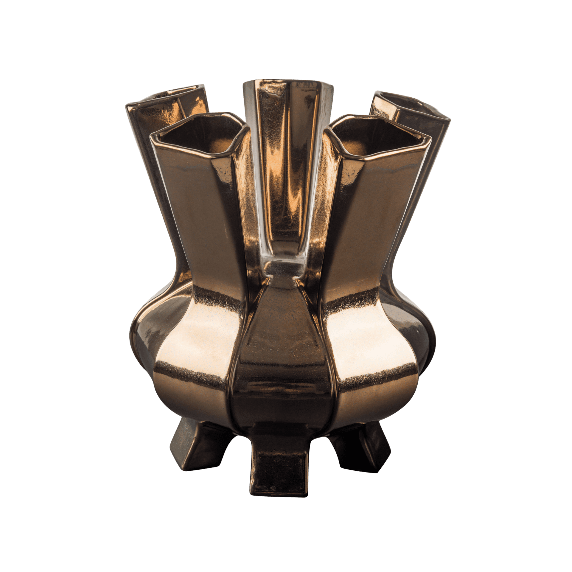 Jarron Puyi Bronce