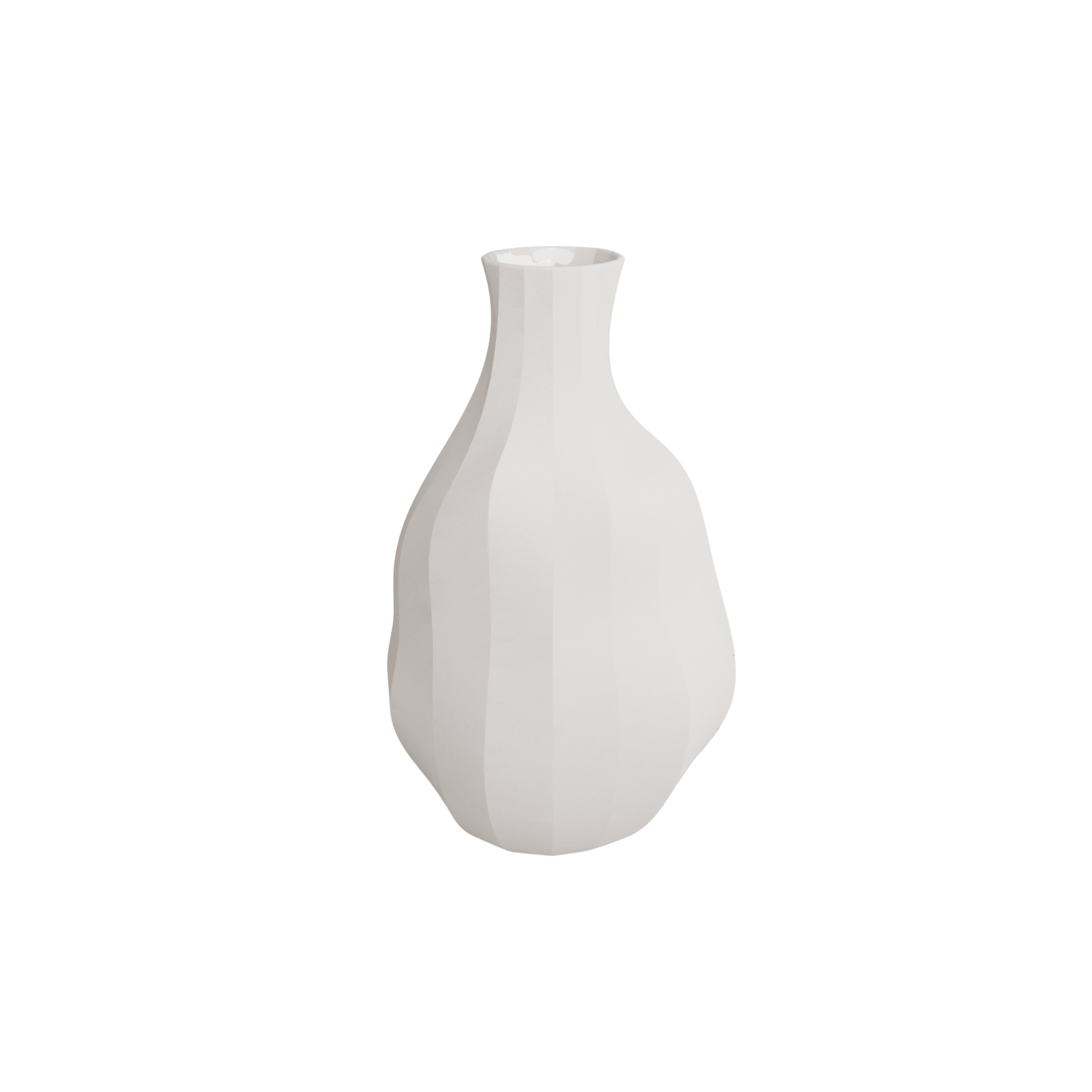 Jarron Odre Grande Porcelana Blanco