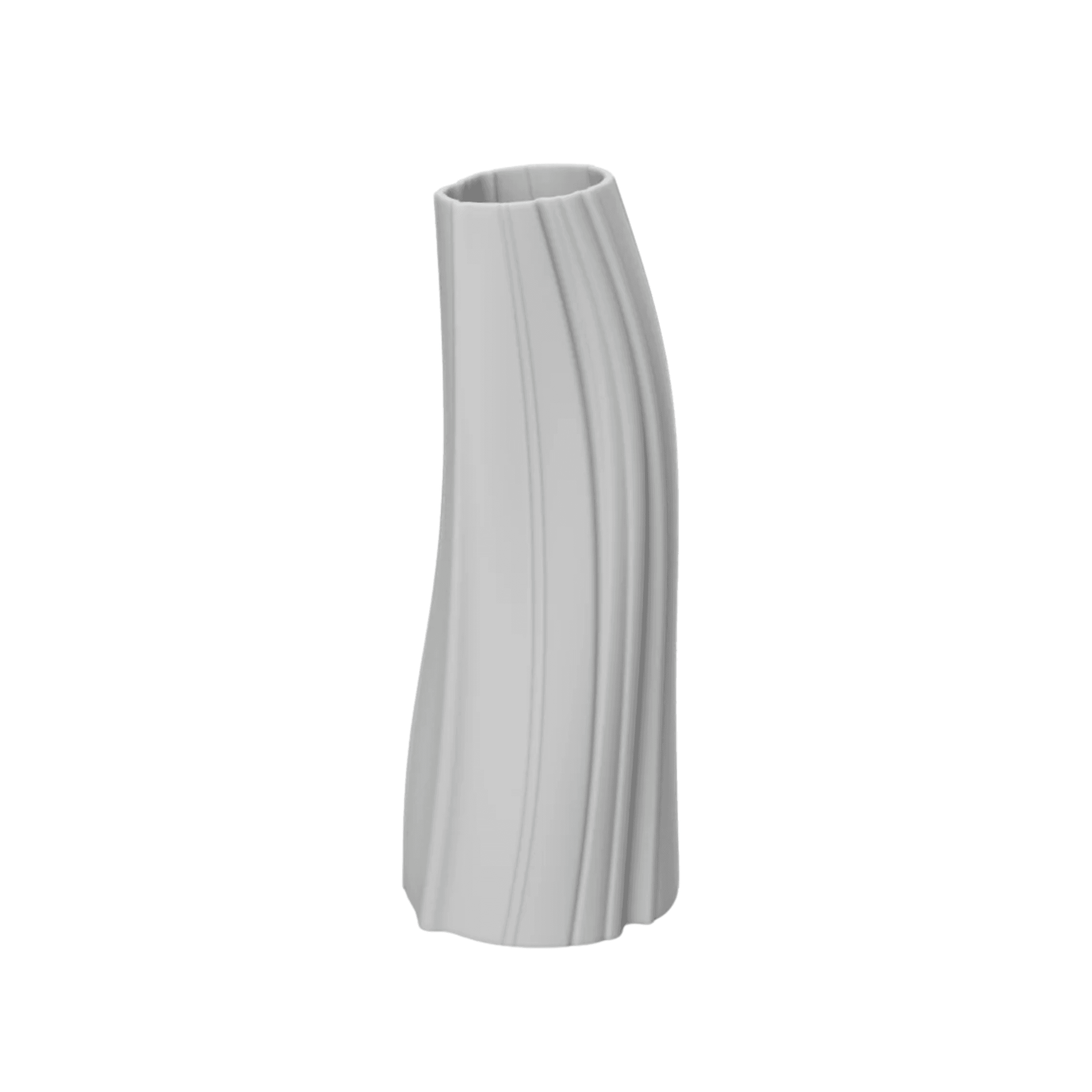 Jarron Morea Grande Porcelana Blanco