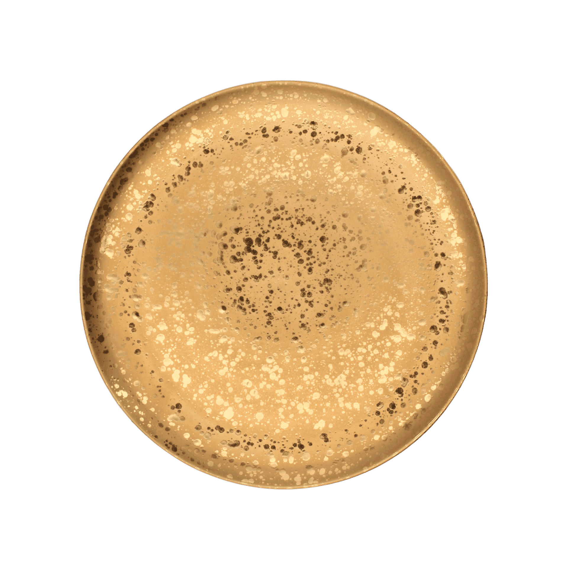 Plato de Servicio Alchimie Dorado