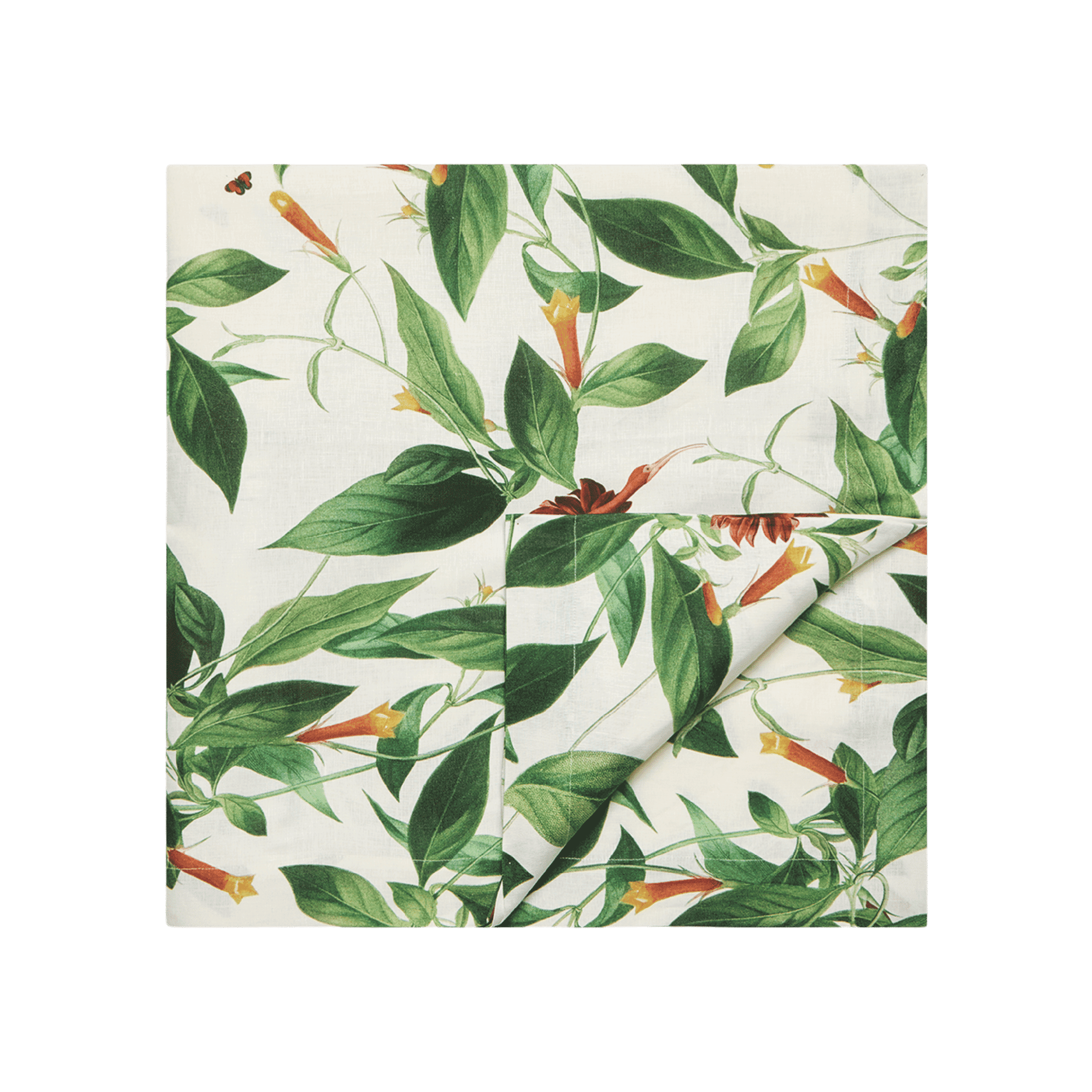 Mantel de Lino Bosco Blooms Green