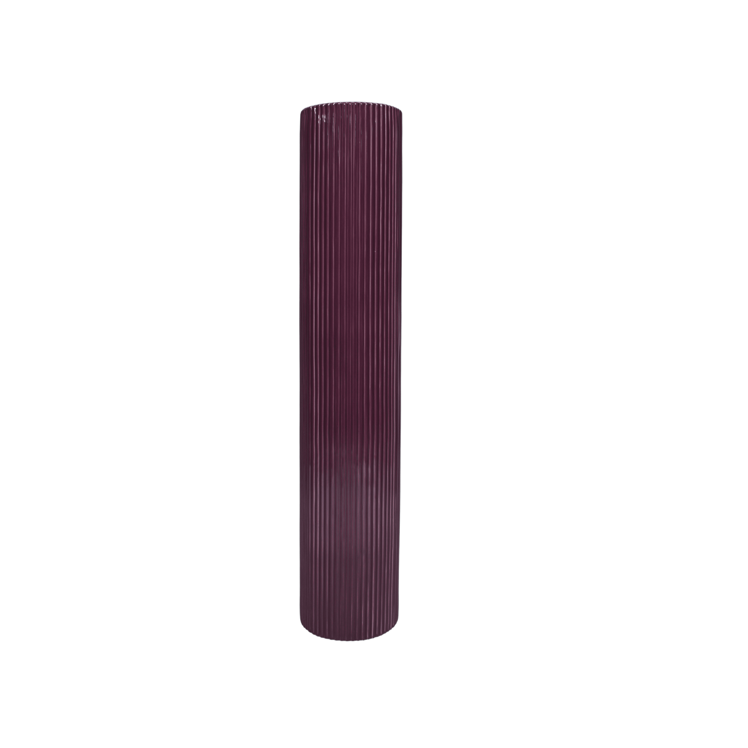 Jarron V Groove 1 Glossy Blueberry