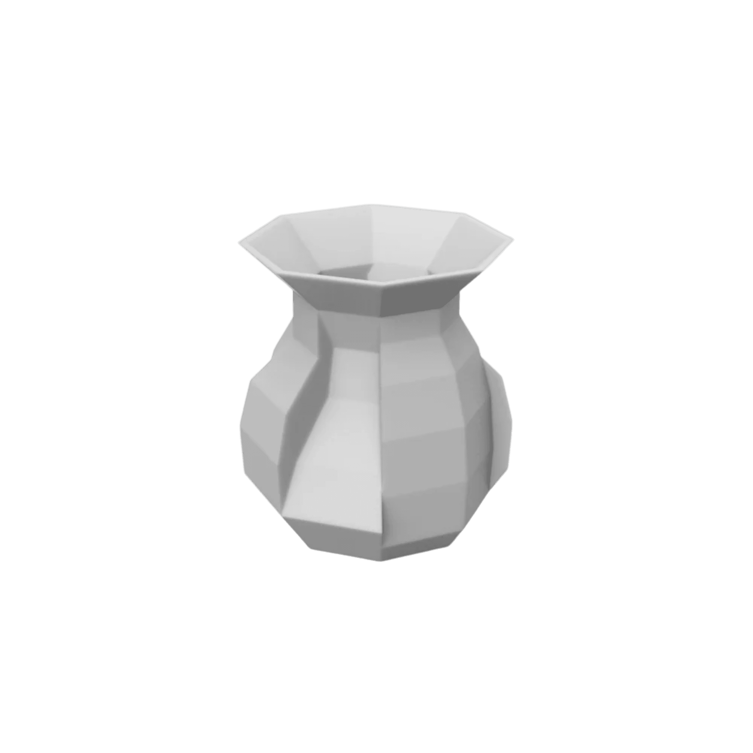 Jarron Meridiano P4 Porcelana Blanco