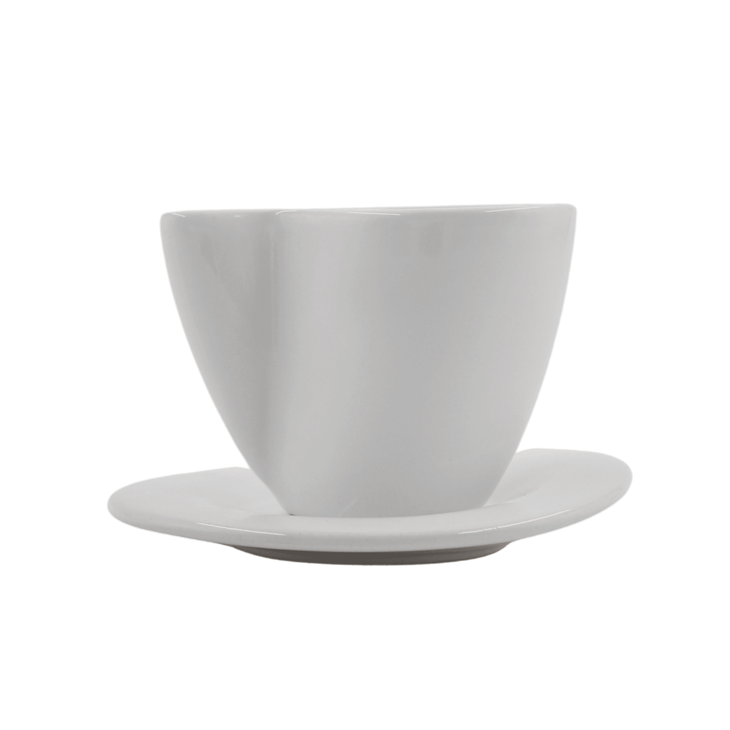Taza para Café Vela Total Glossy White