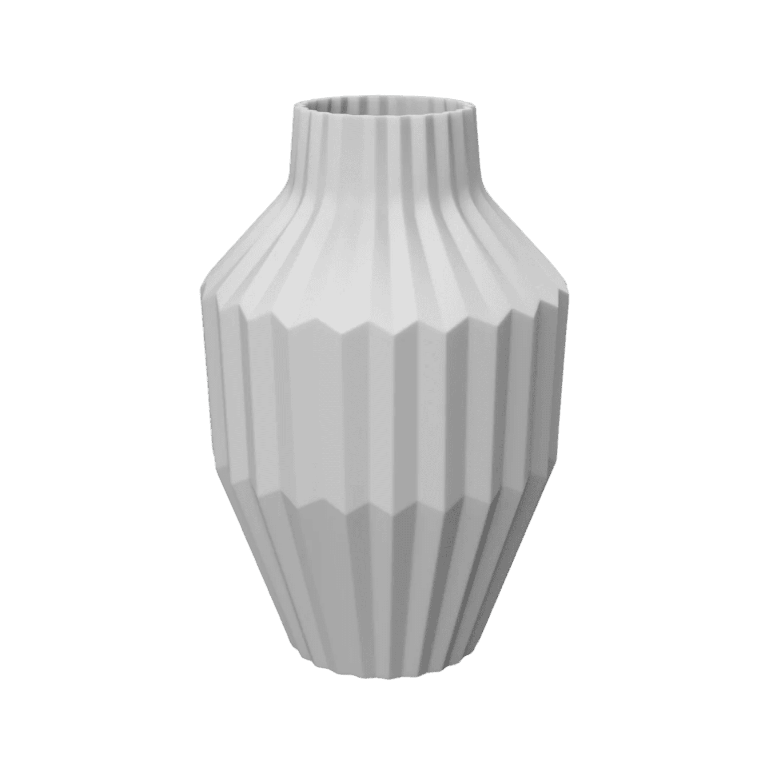 Jarron Minimo Grande Porcelana Blanco