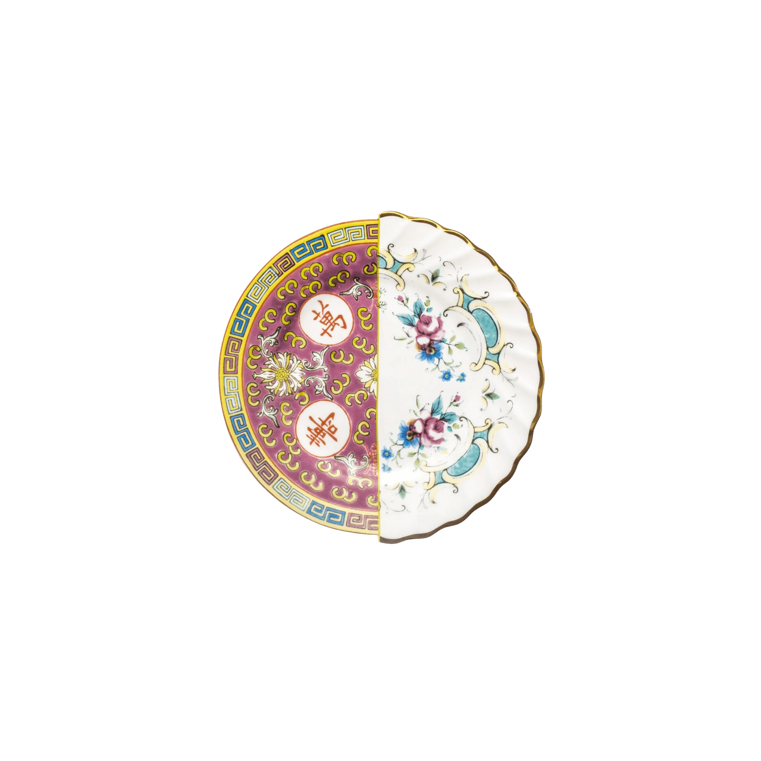 Plato para Postre de Porcelana Hybrid Eudossia
