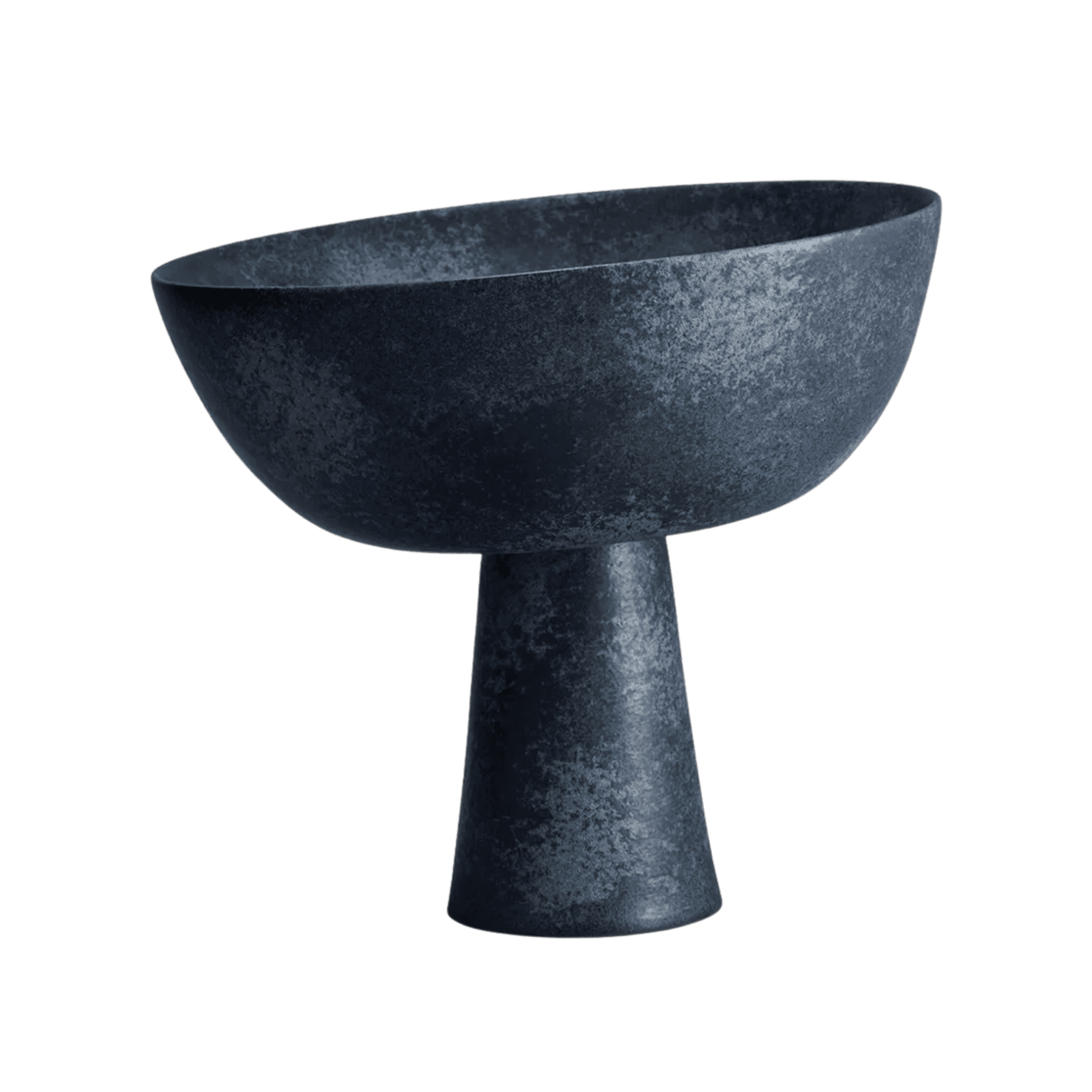 Bowl Terra con Soporte Aged Iron Mediano