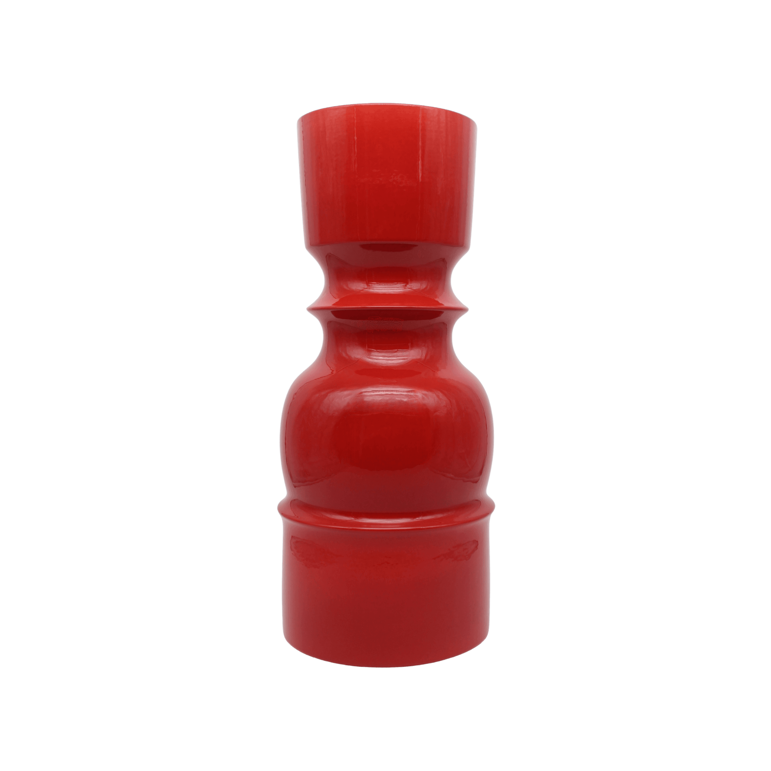 Jarron Issima A Glossy Ruby Red