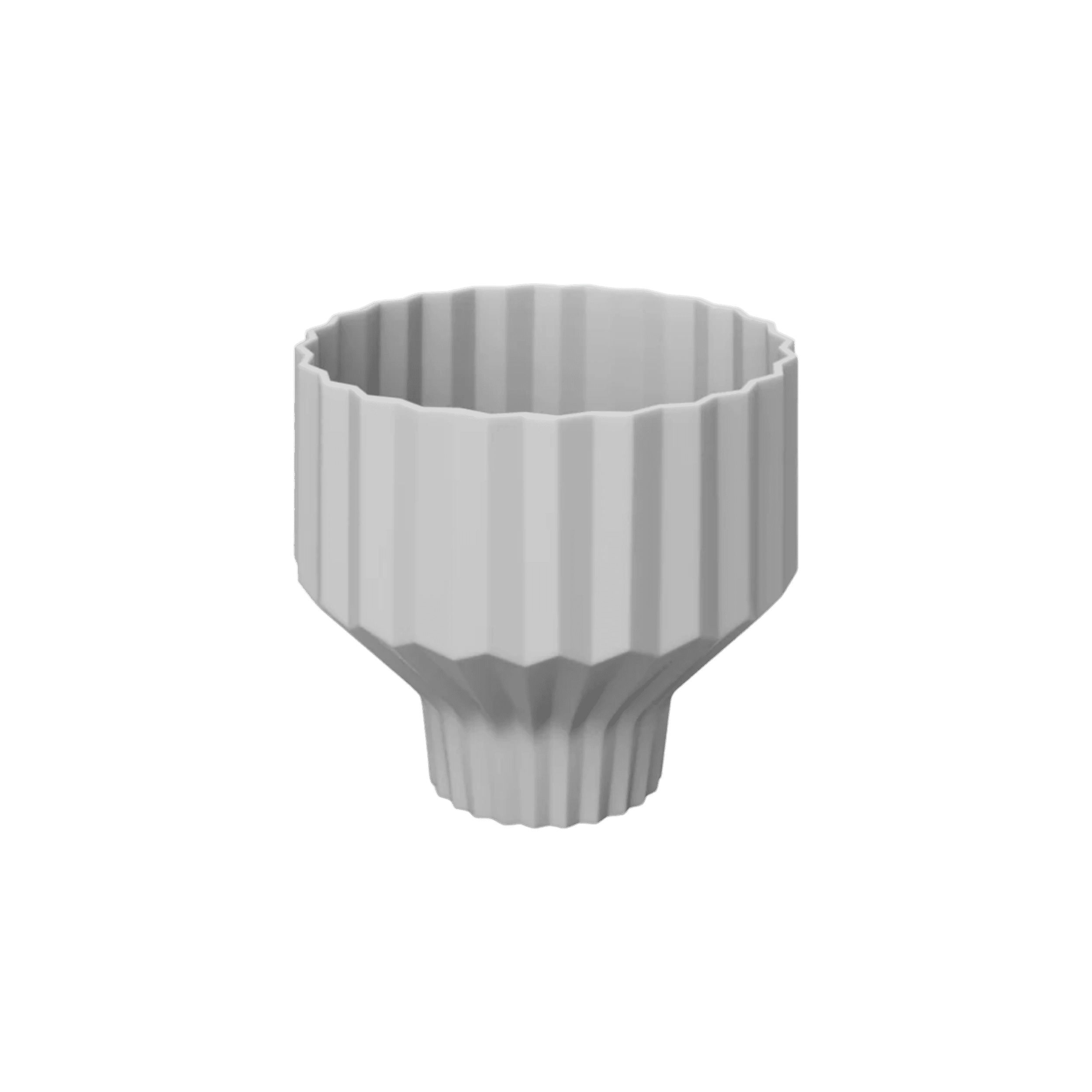 Jarron Minimo M Porcelana Blanco