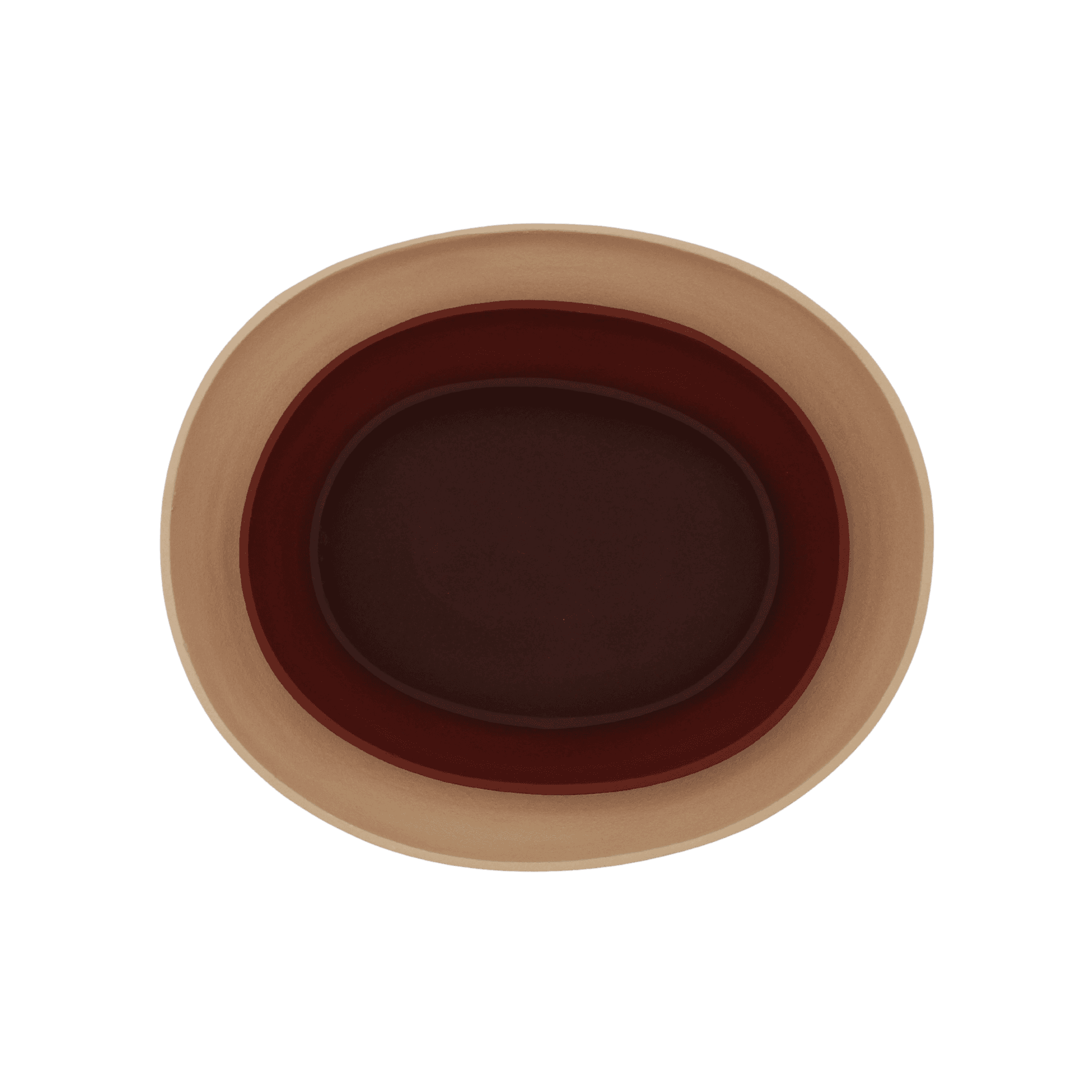 Set de 3 Charolas Greek Brown